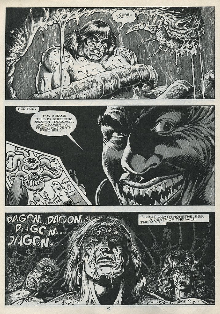 Read online The Savage Sword Of Conan comic -  Issue #176 - 42