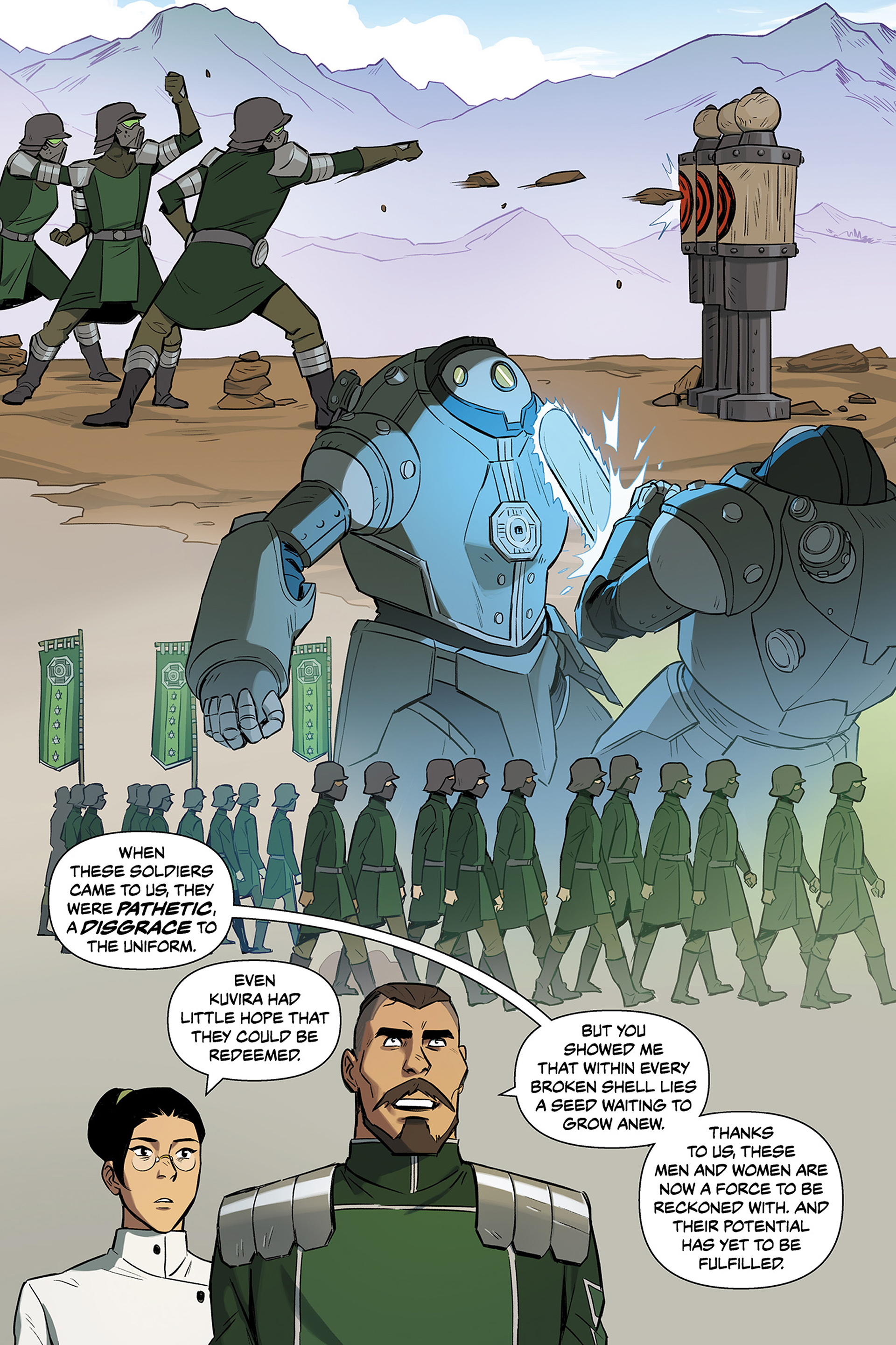 Read online The Legend of Korra: Ruins of the Empire Omnibus comic -  Issue # TPB (Part 1) - 10