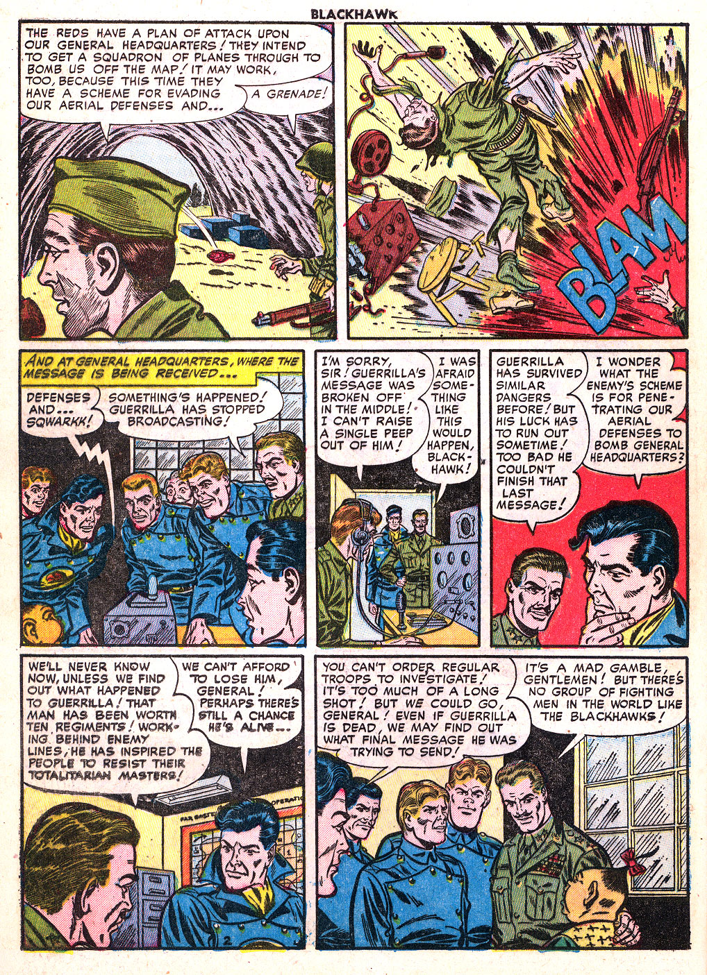 Read online Blackhawk (1957) comic -  Issue #61 - 28
