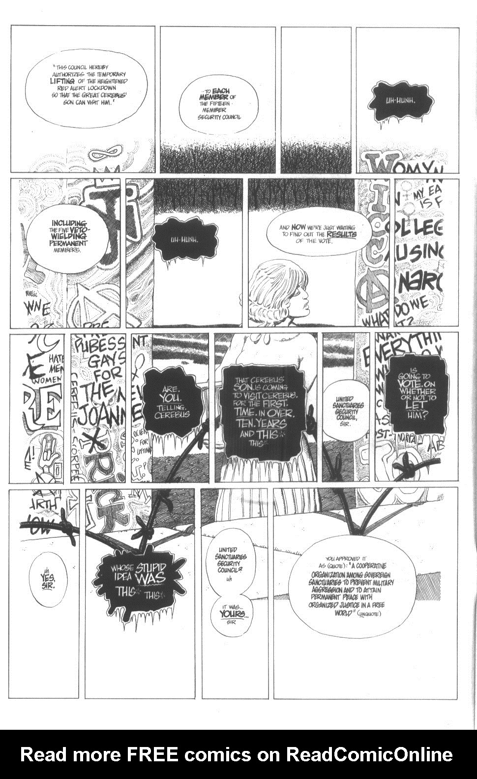 Read online Cerebus comic -  Issue #293 - 4