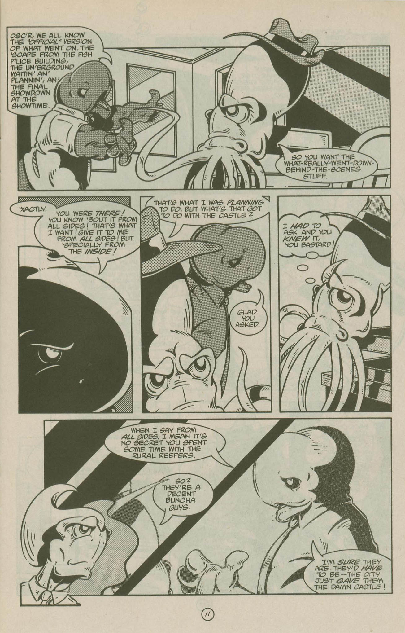 Read online The Fish Police comic -  Issue #23 - 13