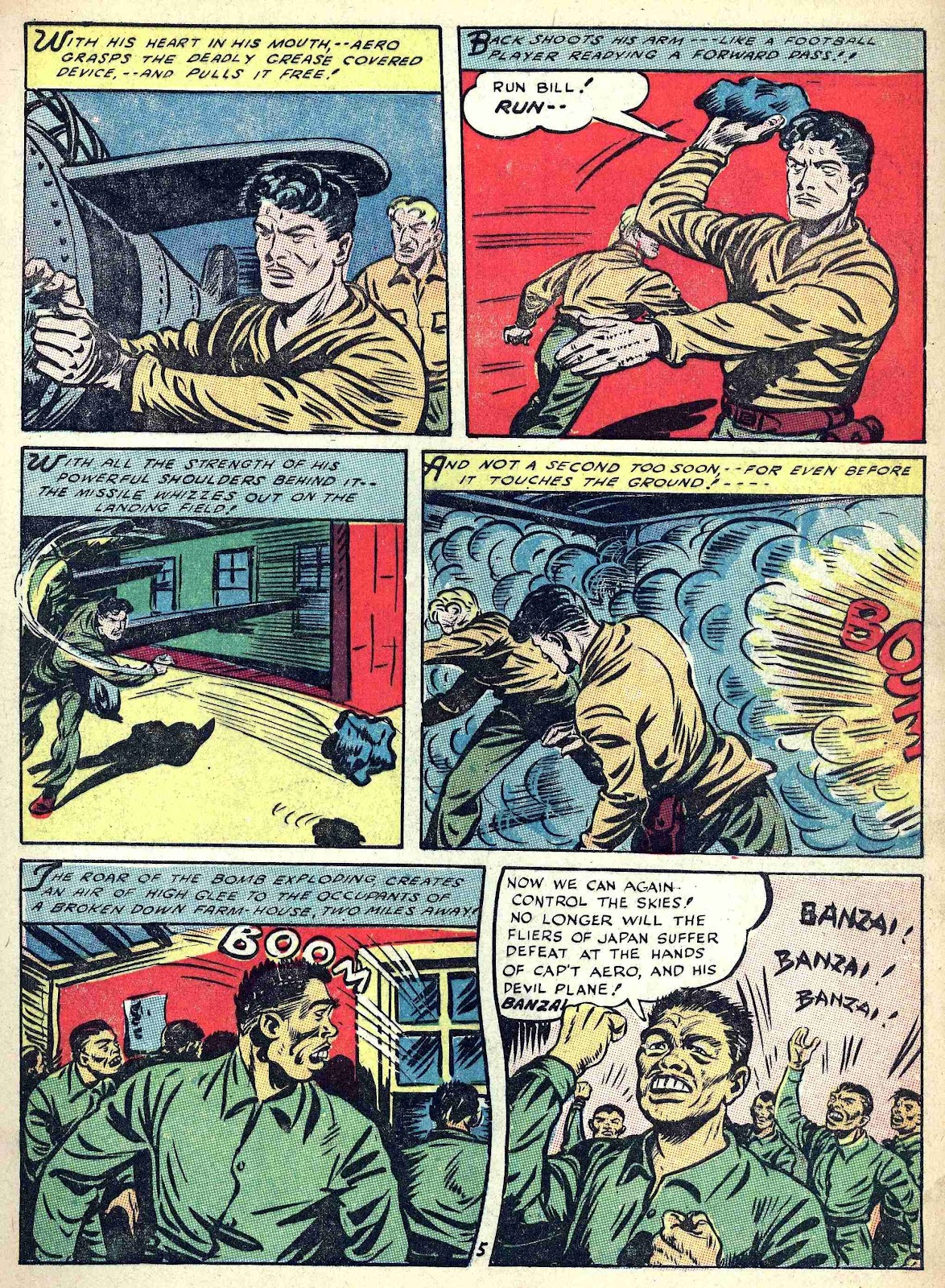 Captain Aero Comics issue 13 - Page 7