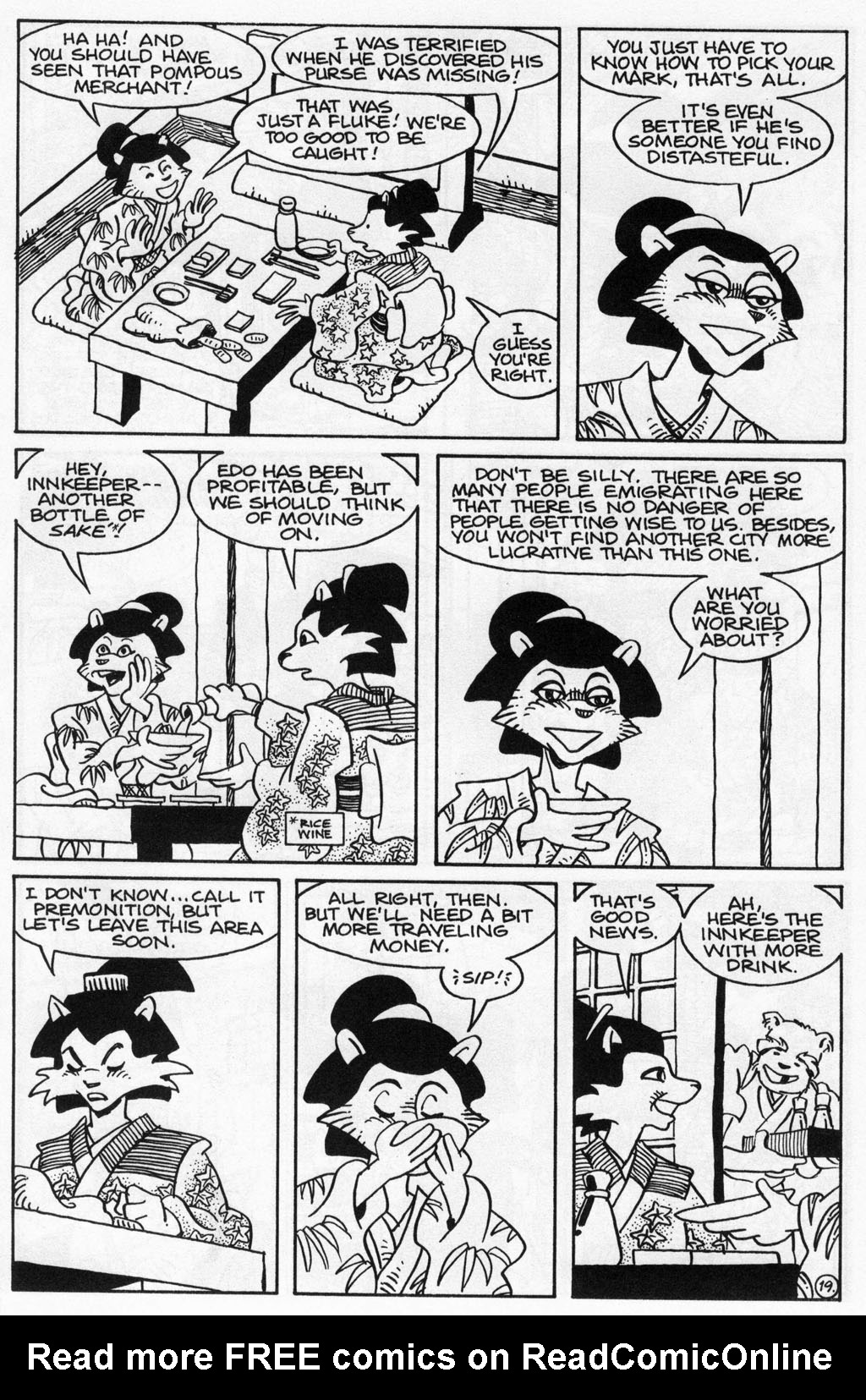 Read online Usagi Yojimbo (1996) comic -  Issue #52 - 21
