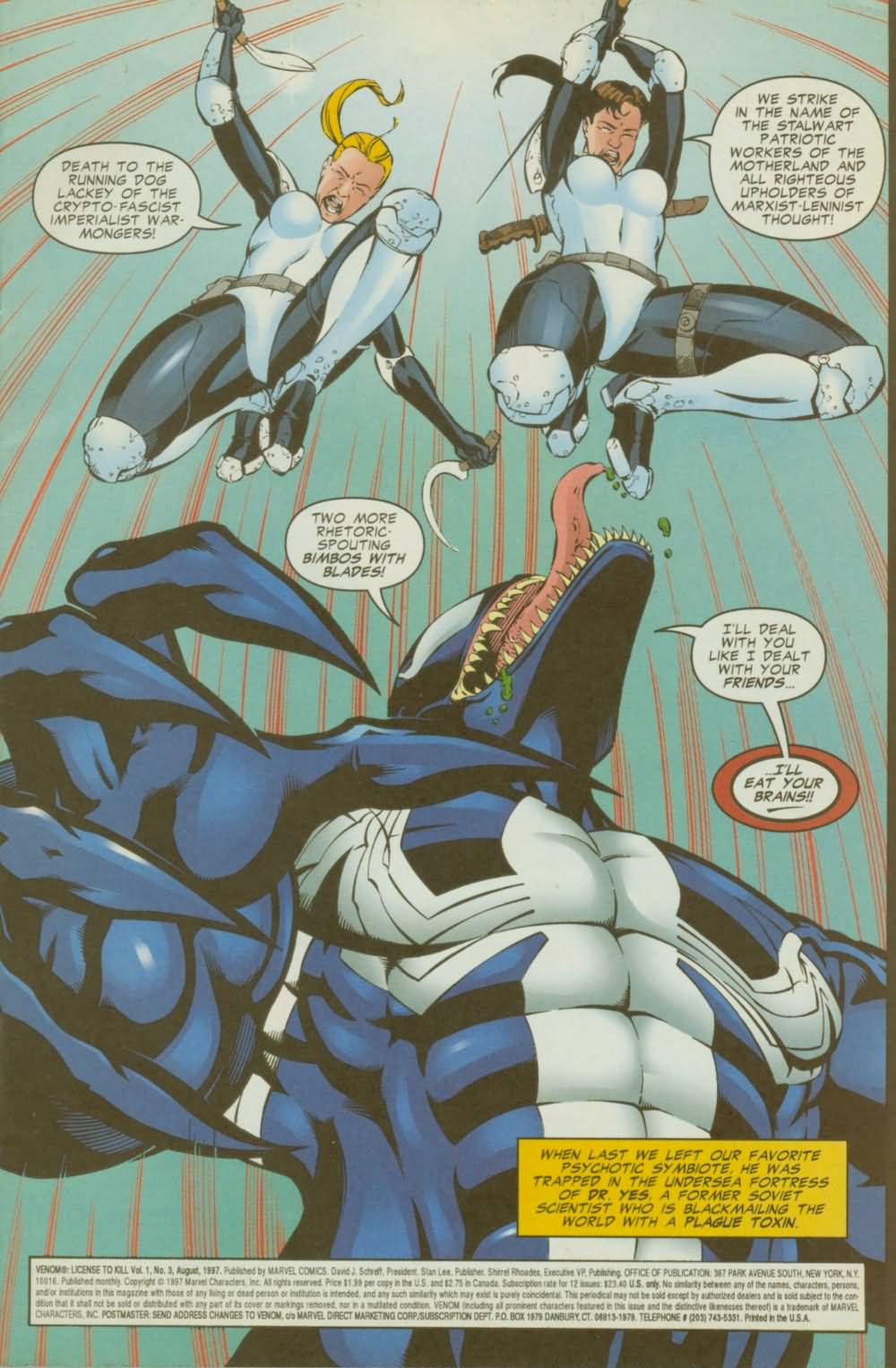 Read online Venom: License to Kill comic -  Issue #3 - 4