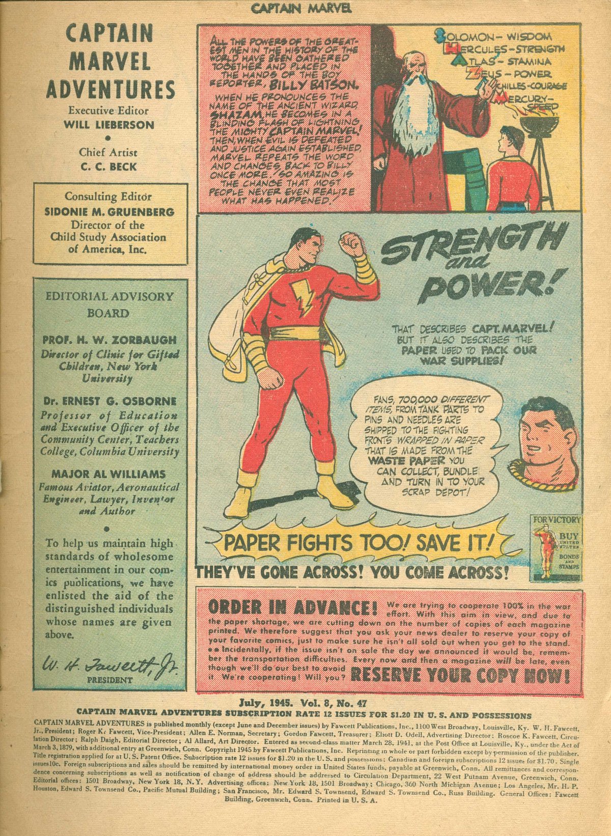 Read online Captain Marvel Adventures comic -  Issue #47 - 3