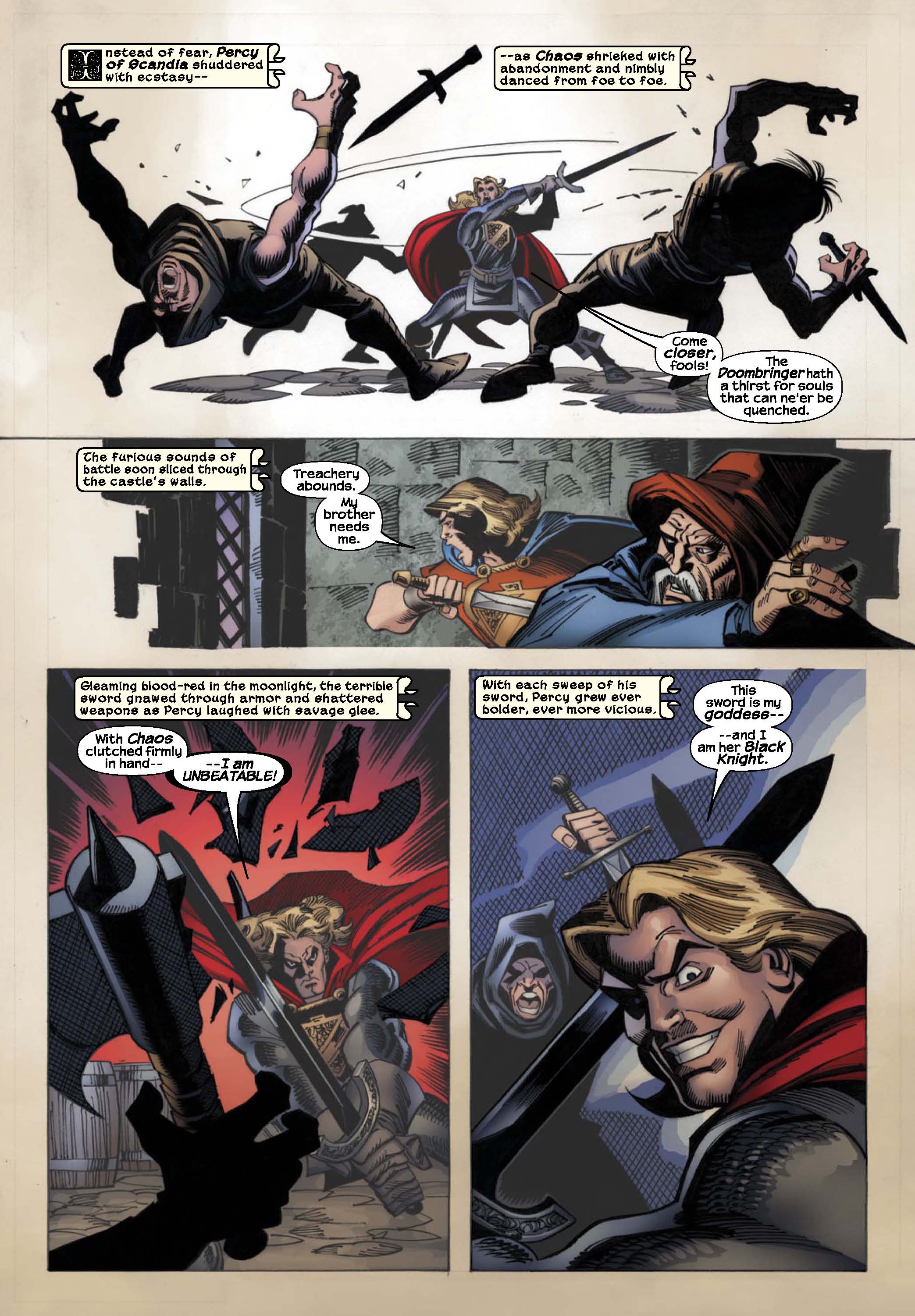 Read online Black Knight (2009) comic -  Issue #3 - 5