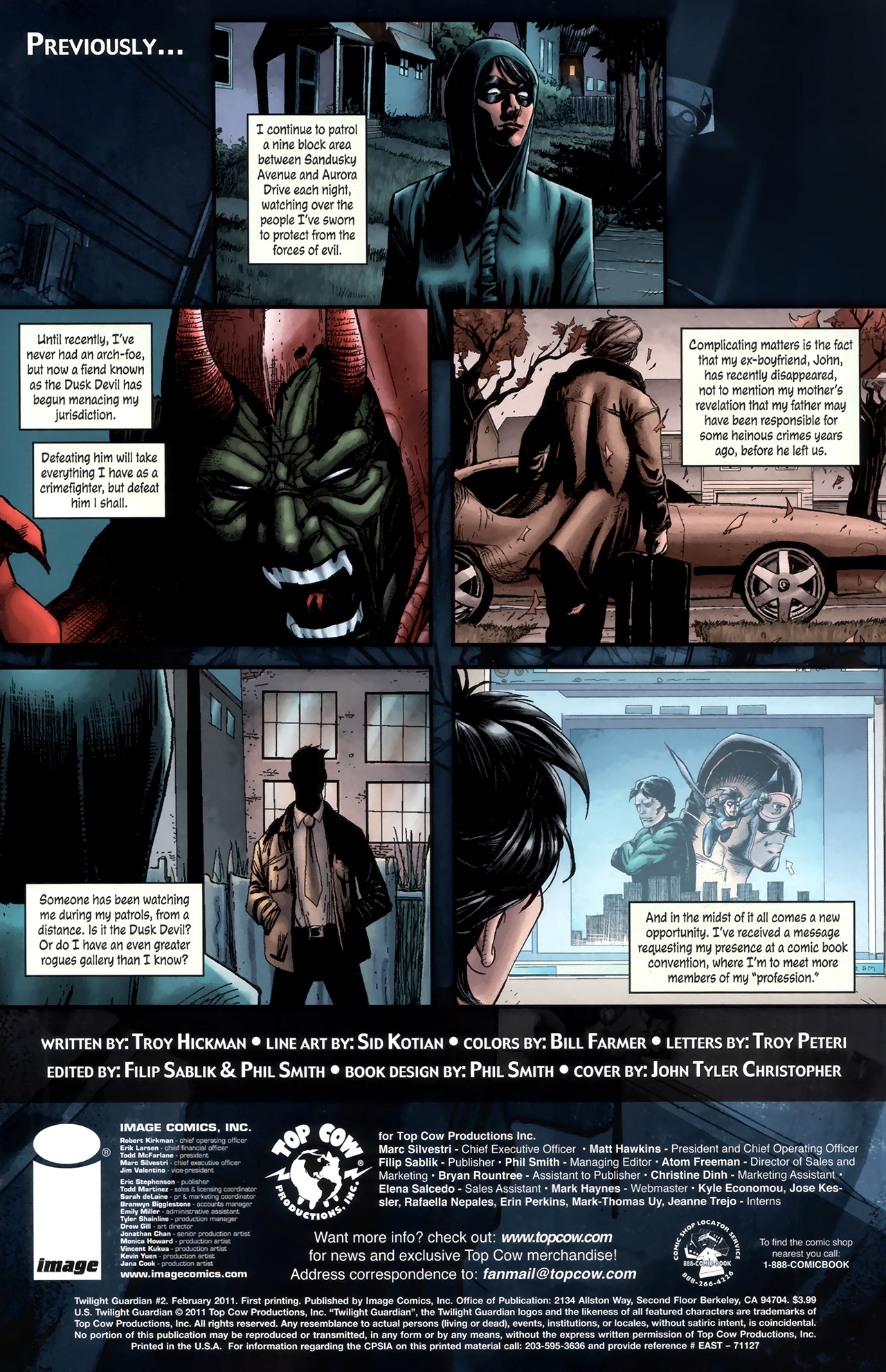Read online Twilight Guardian comic -  Issue #2 - 2
