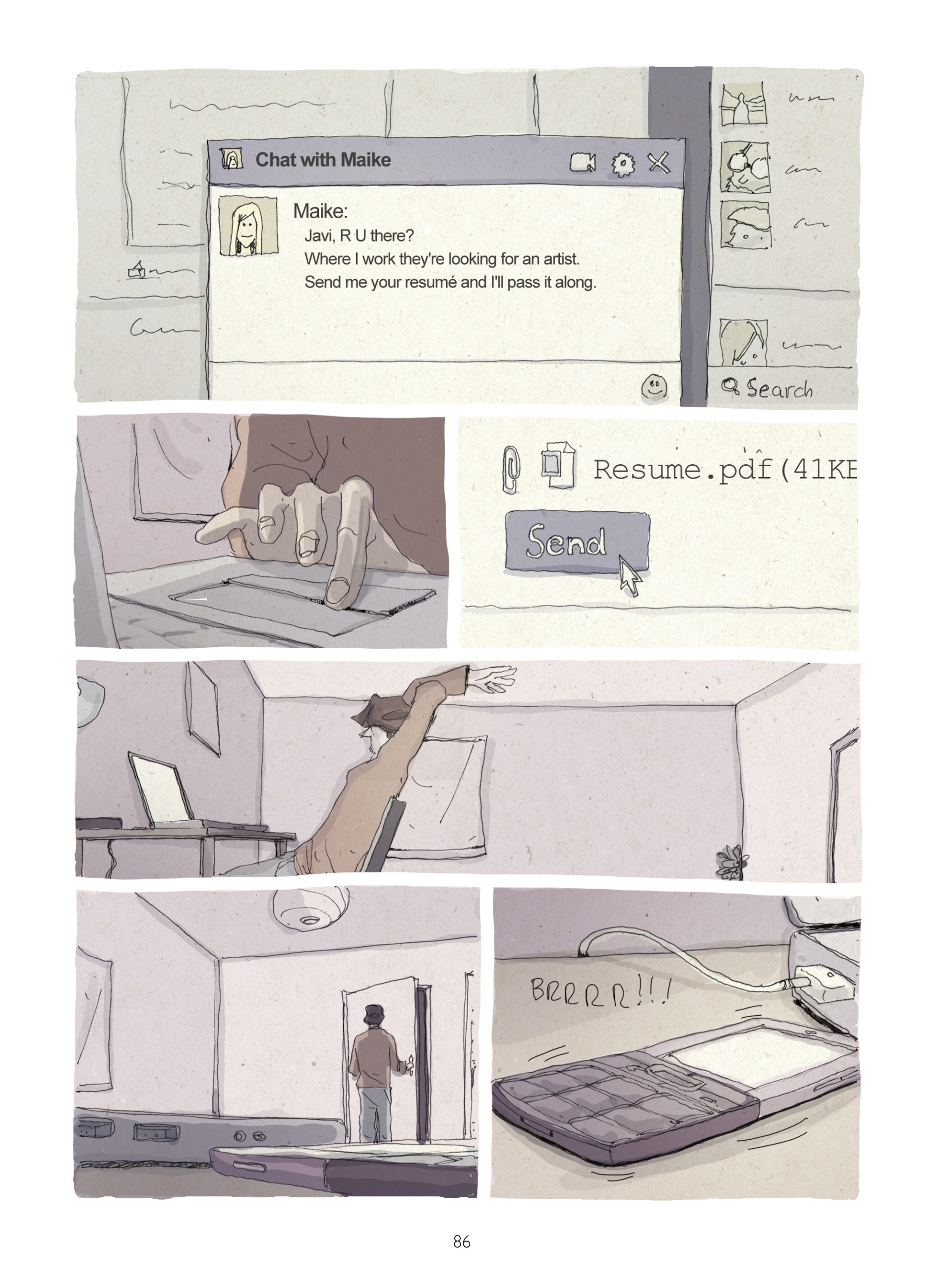 Read online A Real Job comic -  Issue # TPB - 86