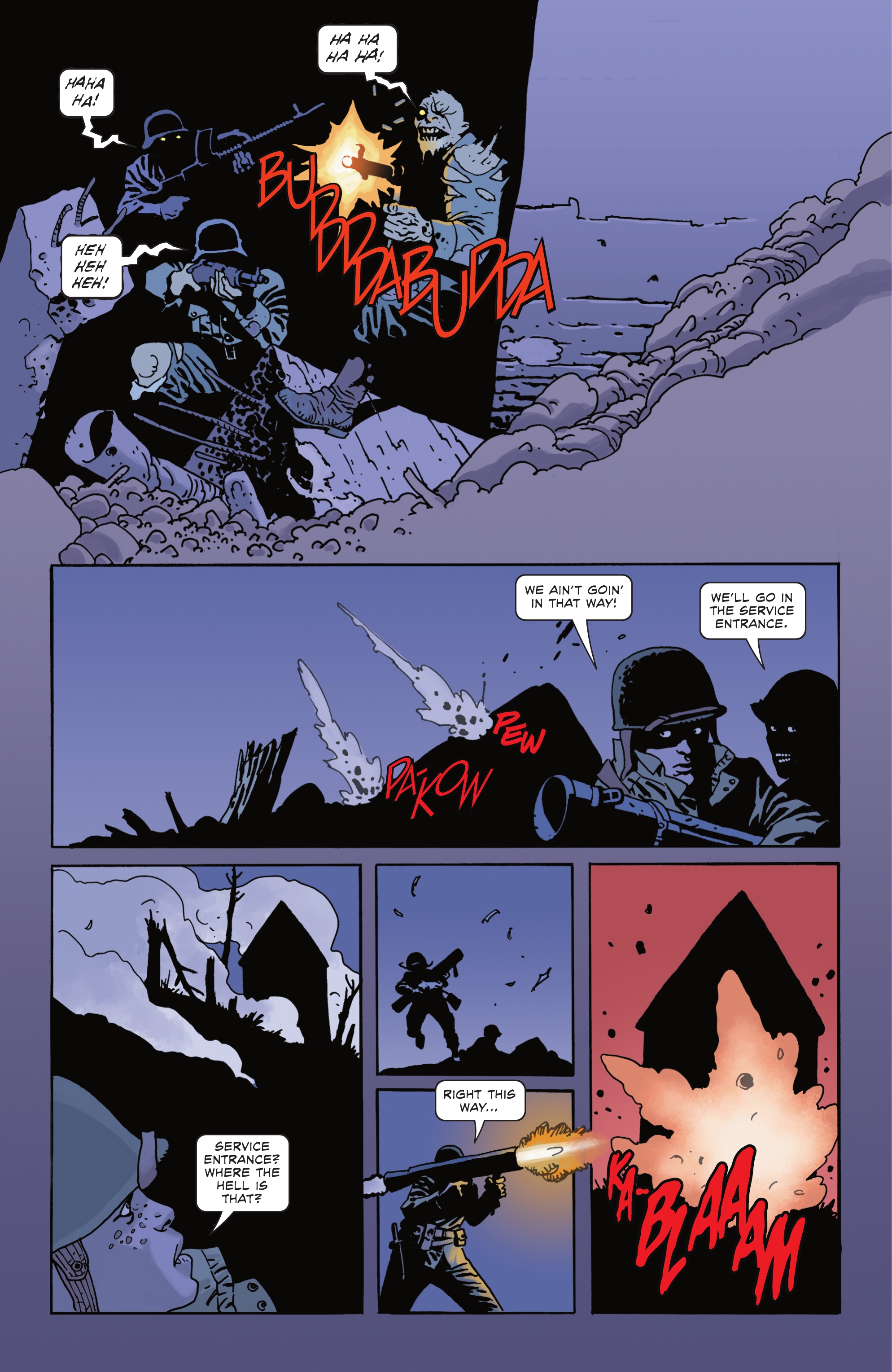 Read online DC Horror Presents: Sgt. Rock vs. The Army of the Dead comic -  Issue #5 - 14
