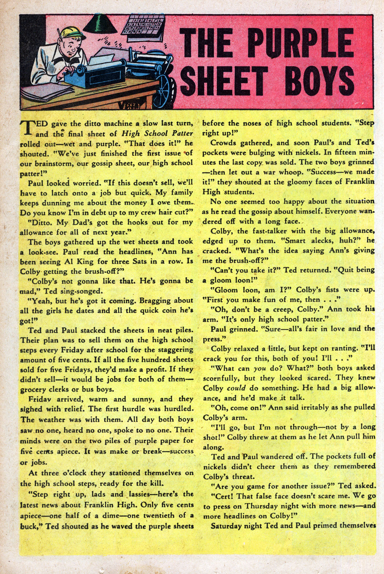 Read online Patsy Walker comic -  Issue #17 - 22