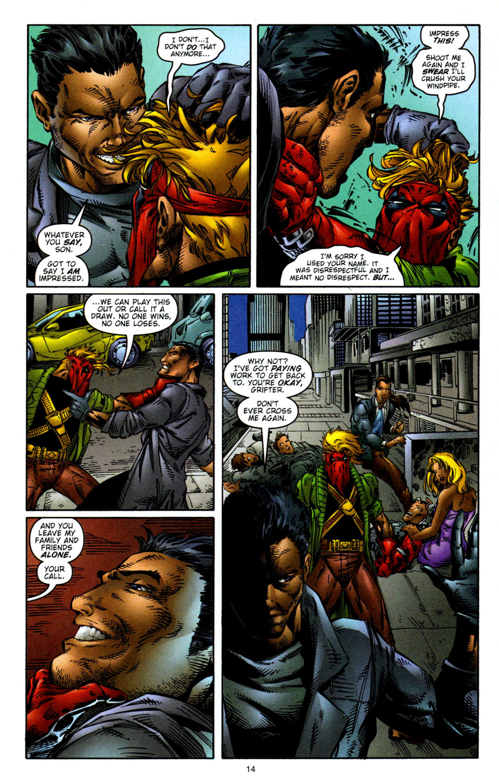 Read online Grifter (1996) comic -  Issue #14 - 15