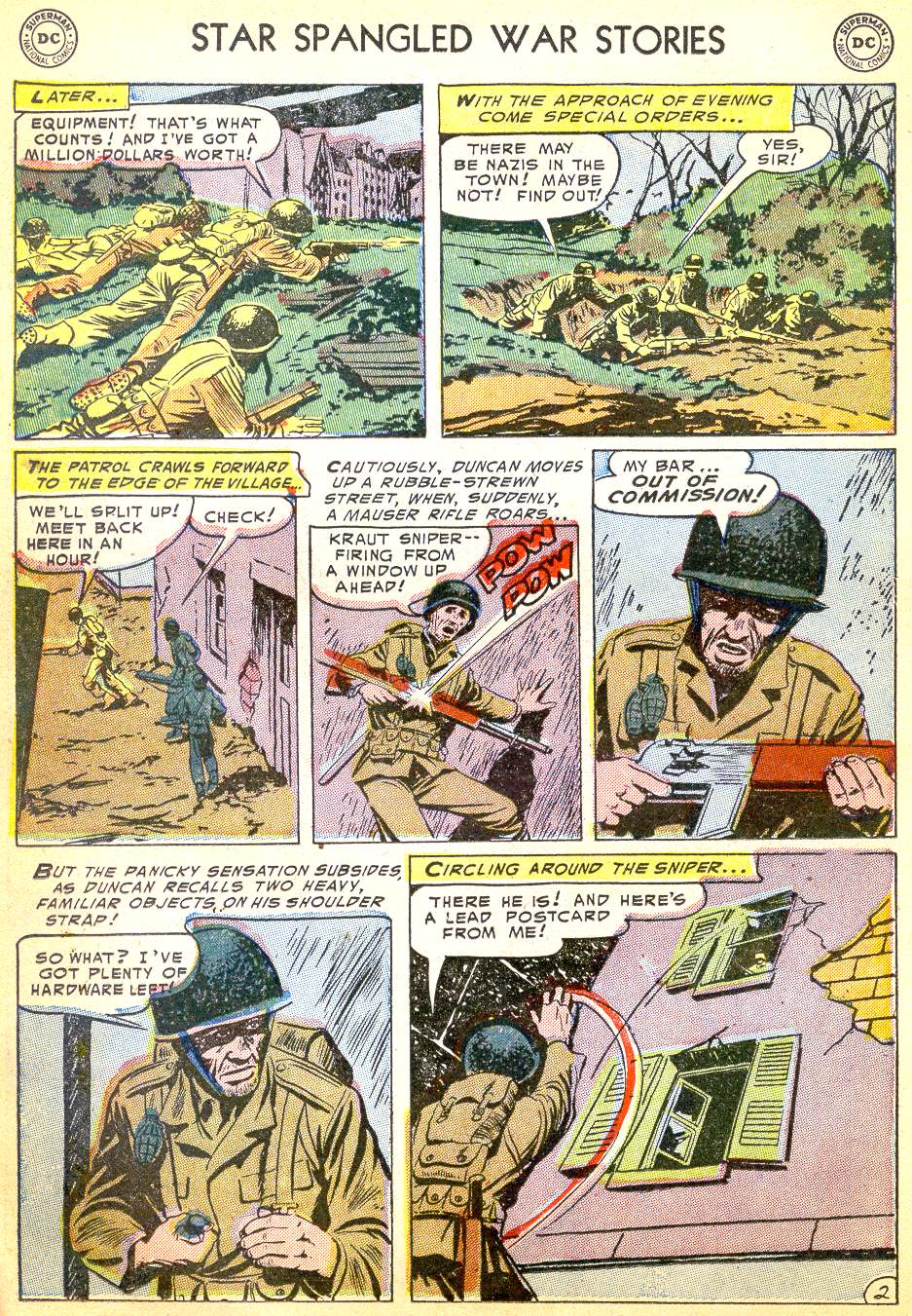 Read online Star Spangled War Stories (1952) comic -  Issue #19 - 15