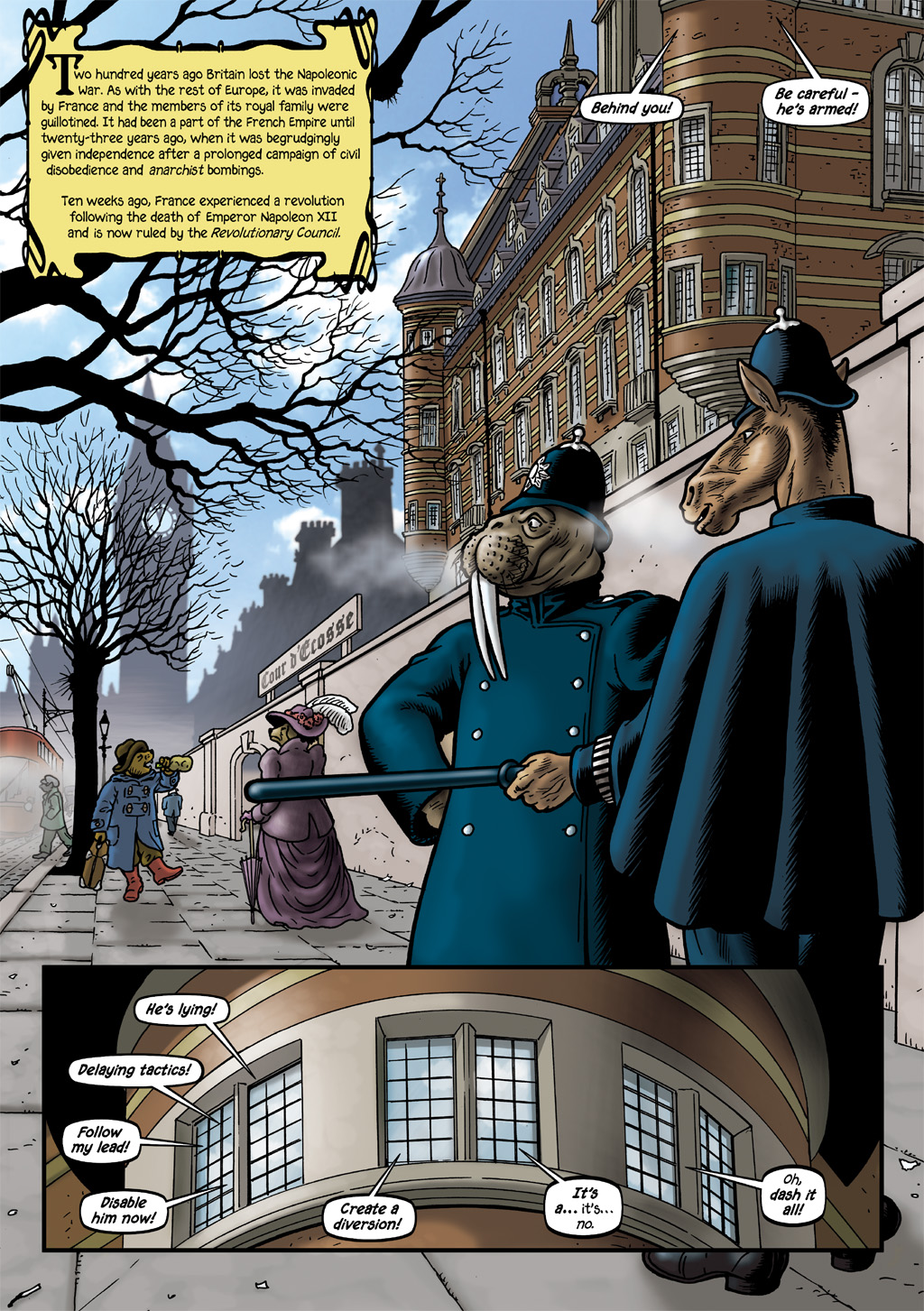 Read online Grandville comic -  Issue # Vol. 3 Bete Noire - 14