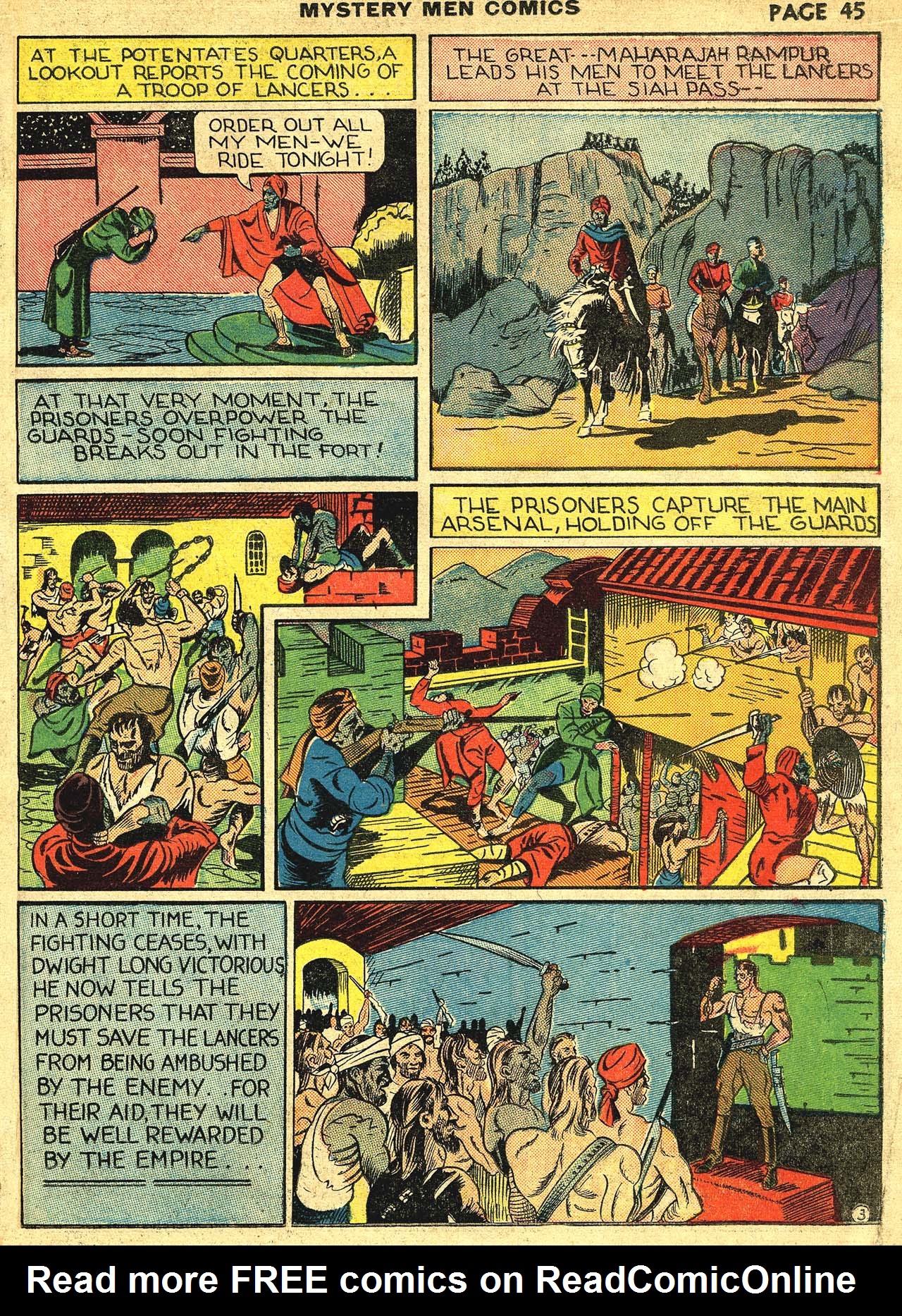 Read online Mystery Men Comics comic -  Issue #7 - 47