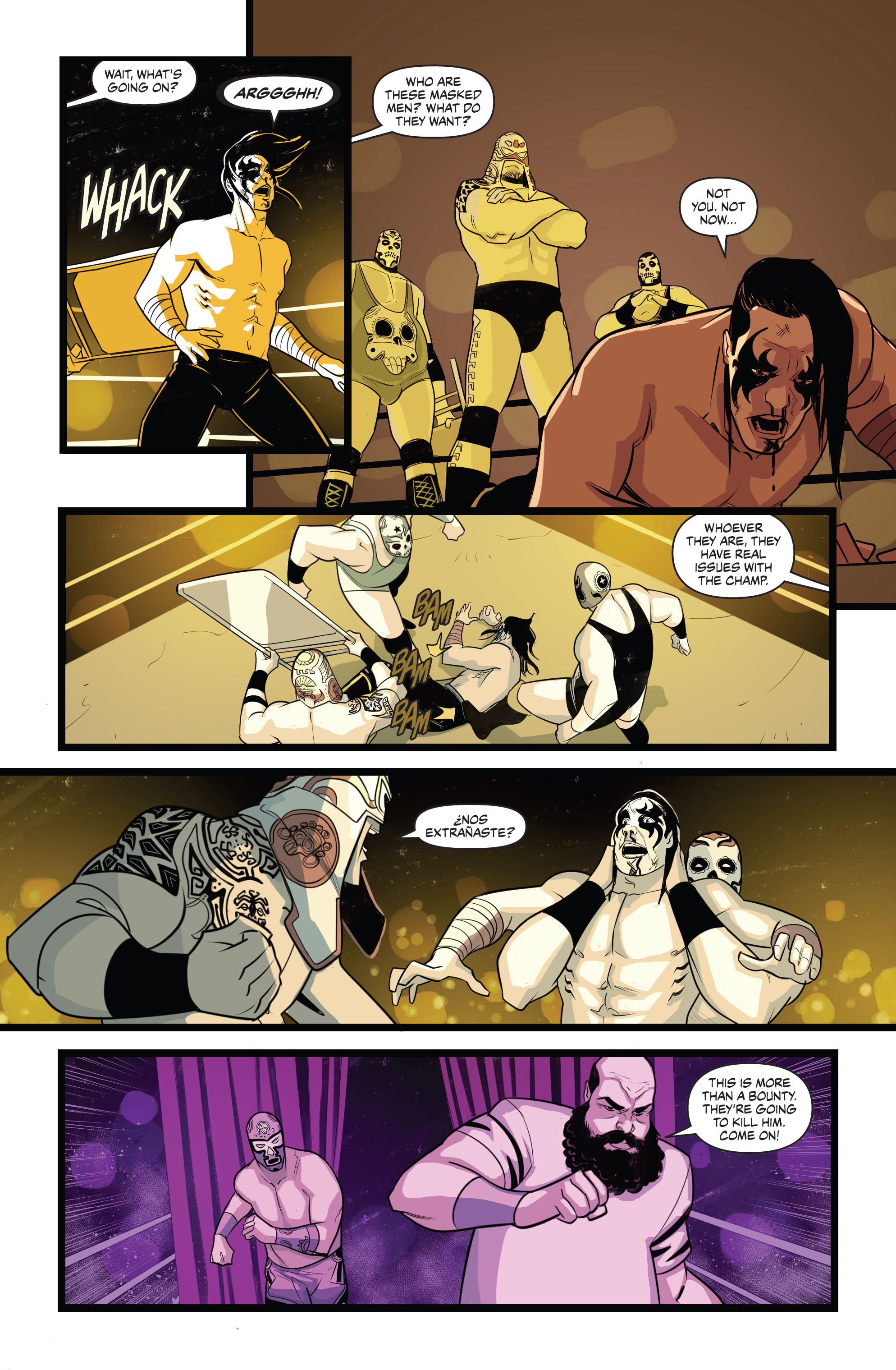 Read online Over the Ropes comic -  Issue # _TPB - 48