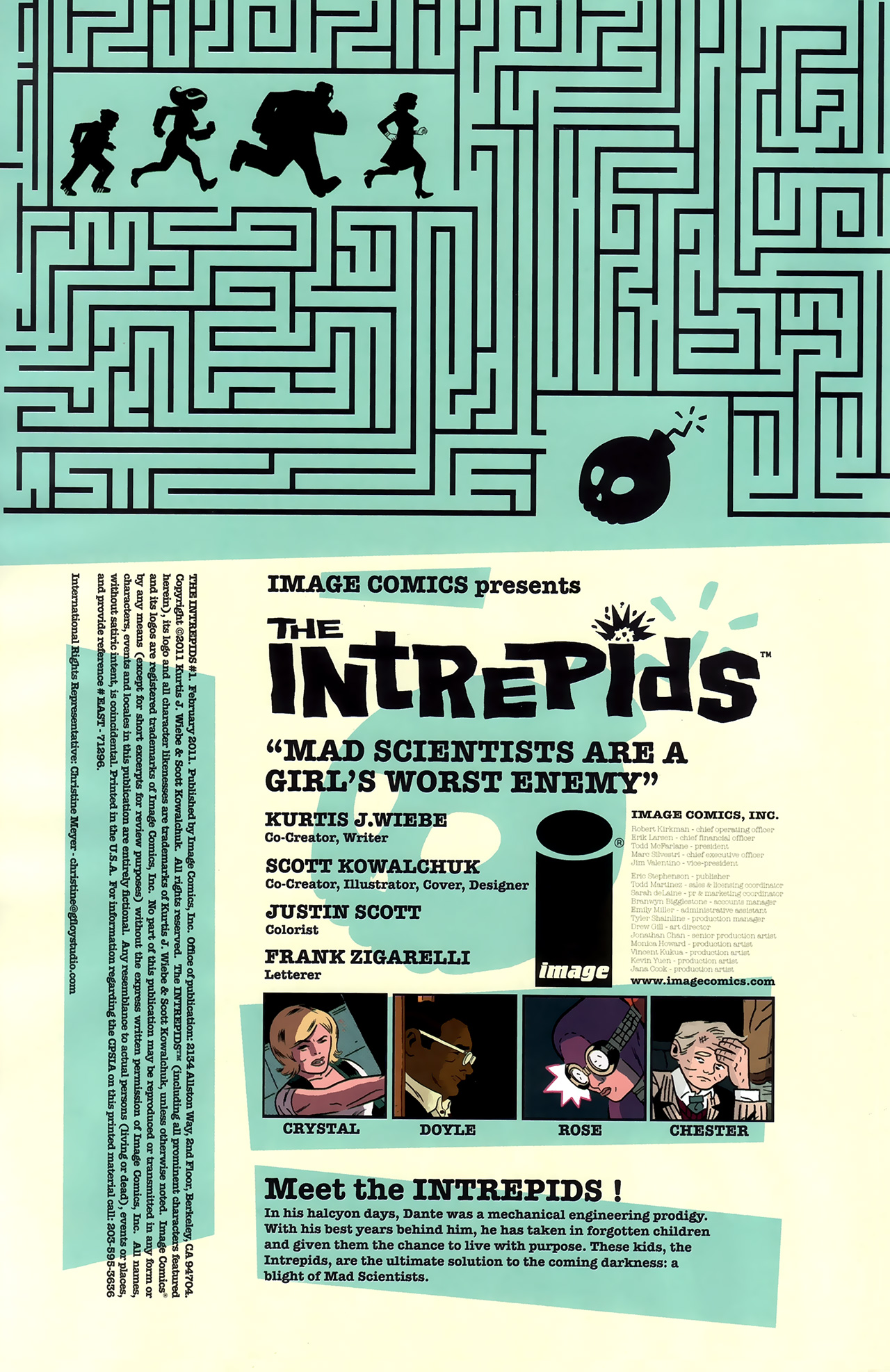 Read online The Intrepids comic -  Issue #1 - 2