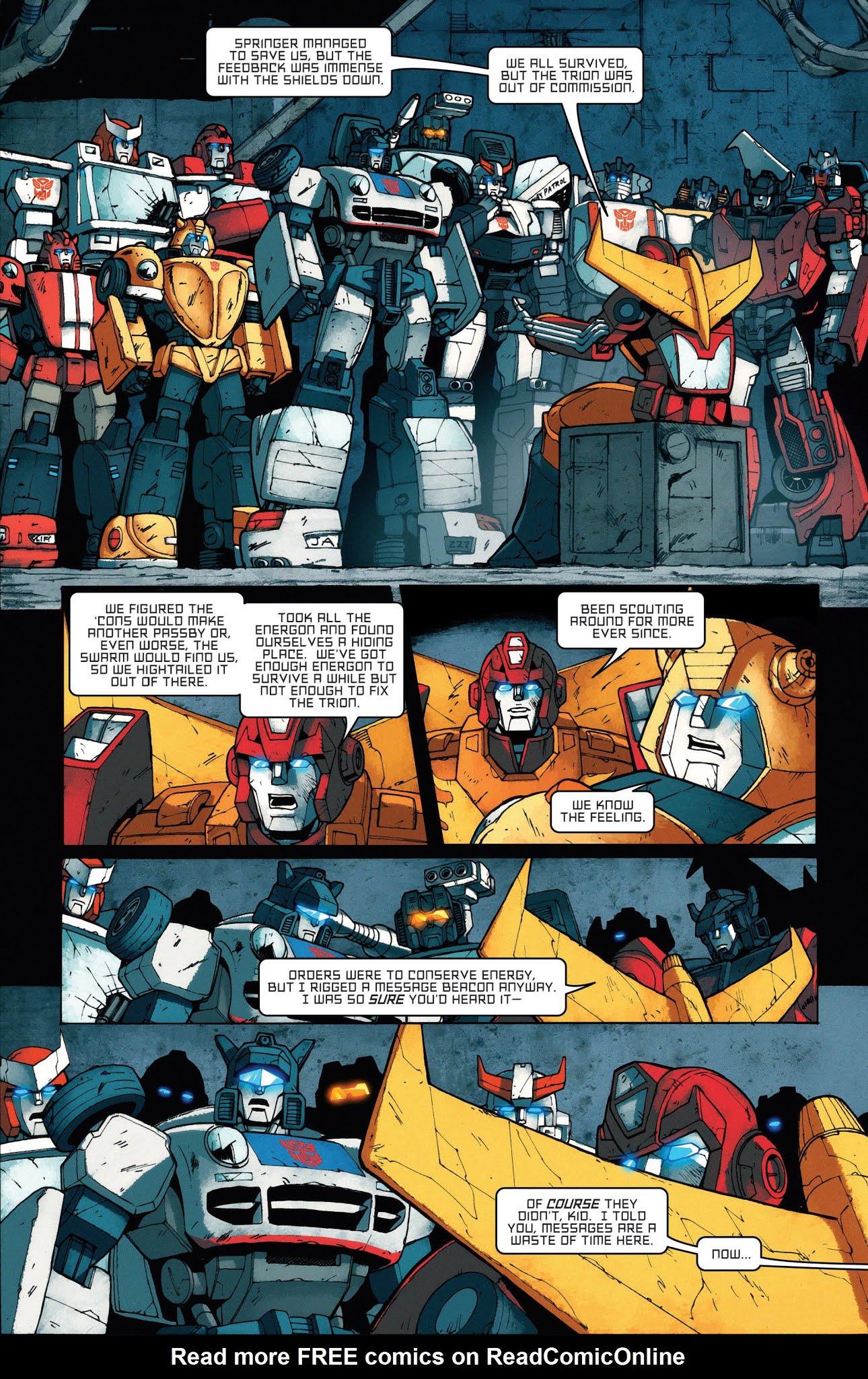 Read online Transformers: The IDW Collection comic -  Issue # TPB 5 (Part 1) - 98