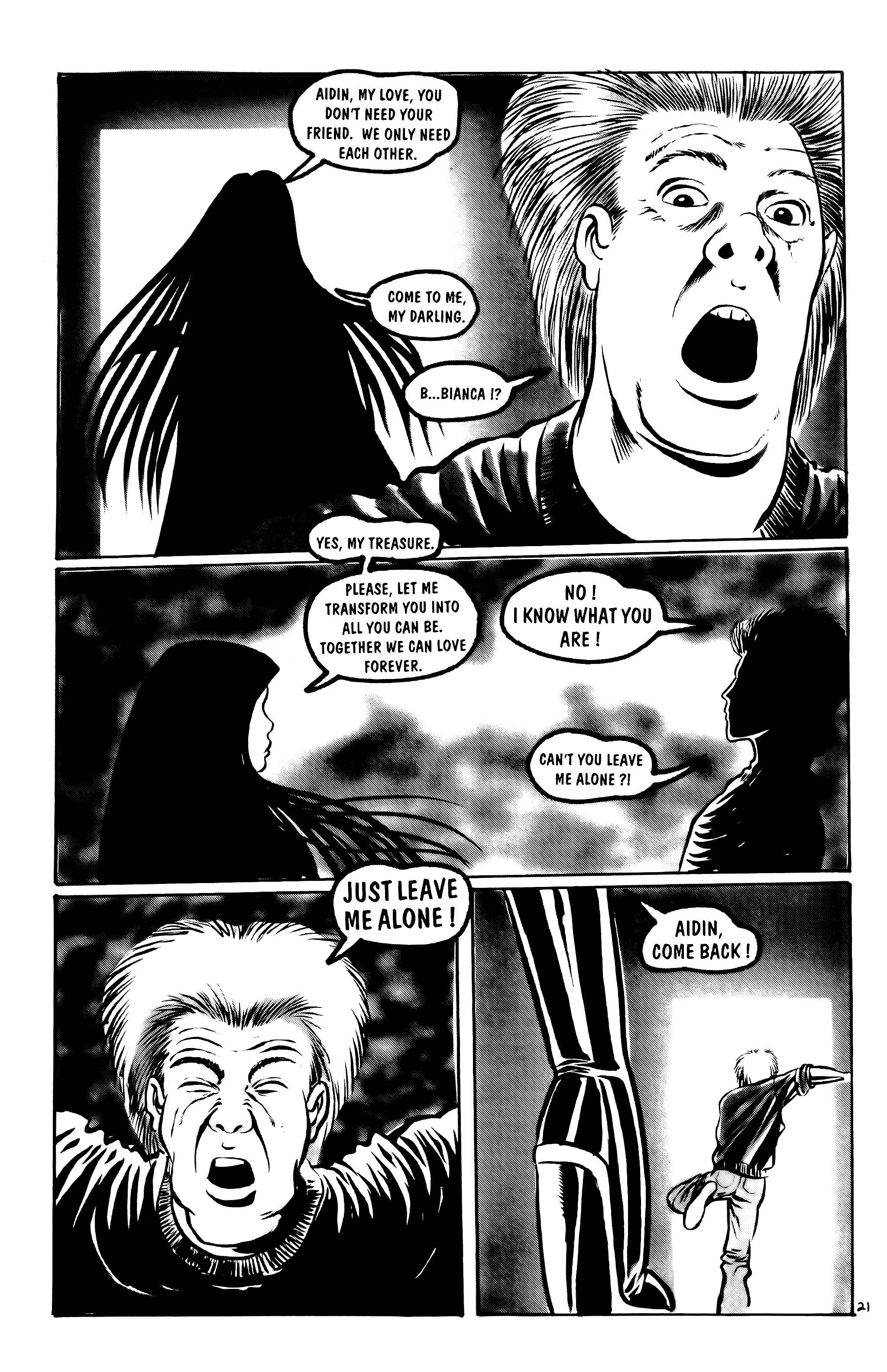 Read online Vampyre's Kiss: The Dark Kiss of Night comic -  Issue #3 - 23