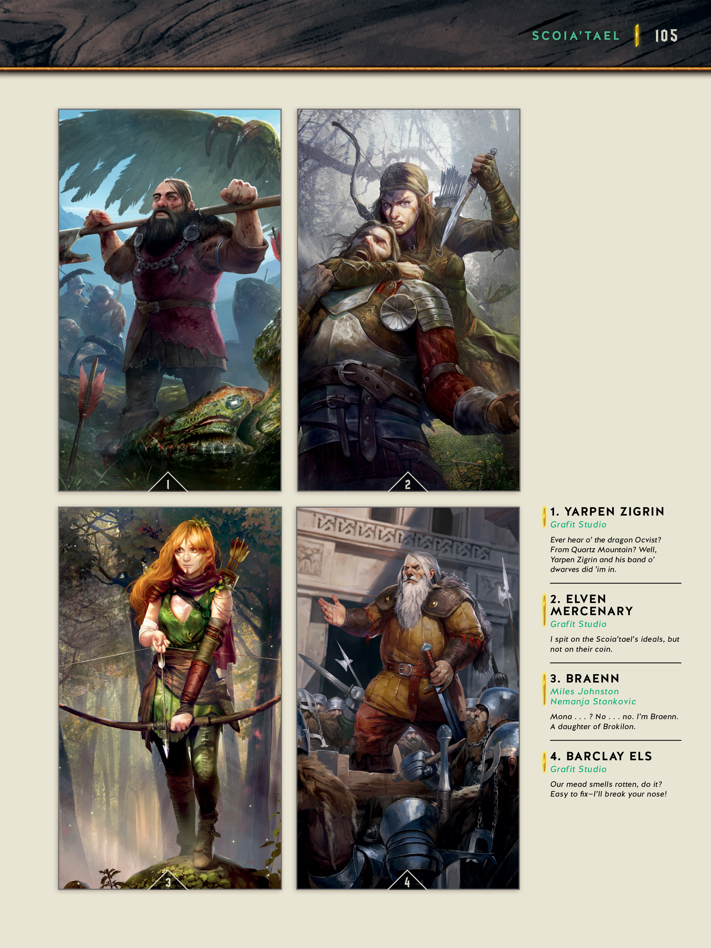 Read online Gwent: Art of the Witcher Card Game comic -  Issue # TPB (Part 1) - 94