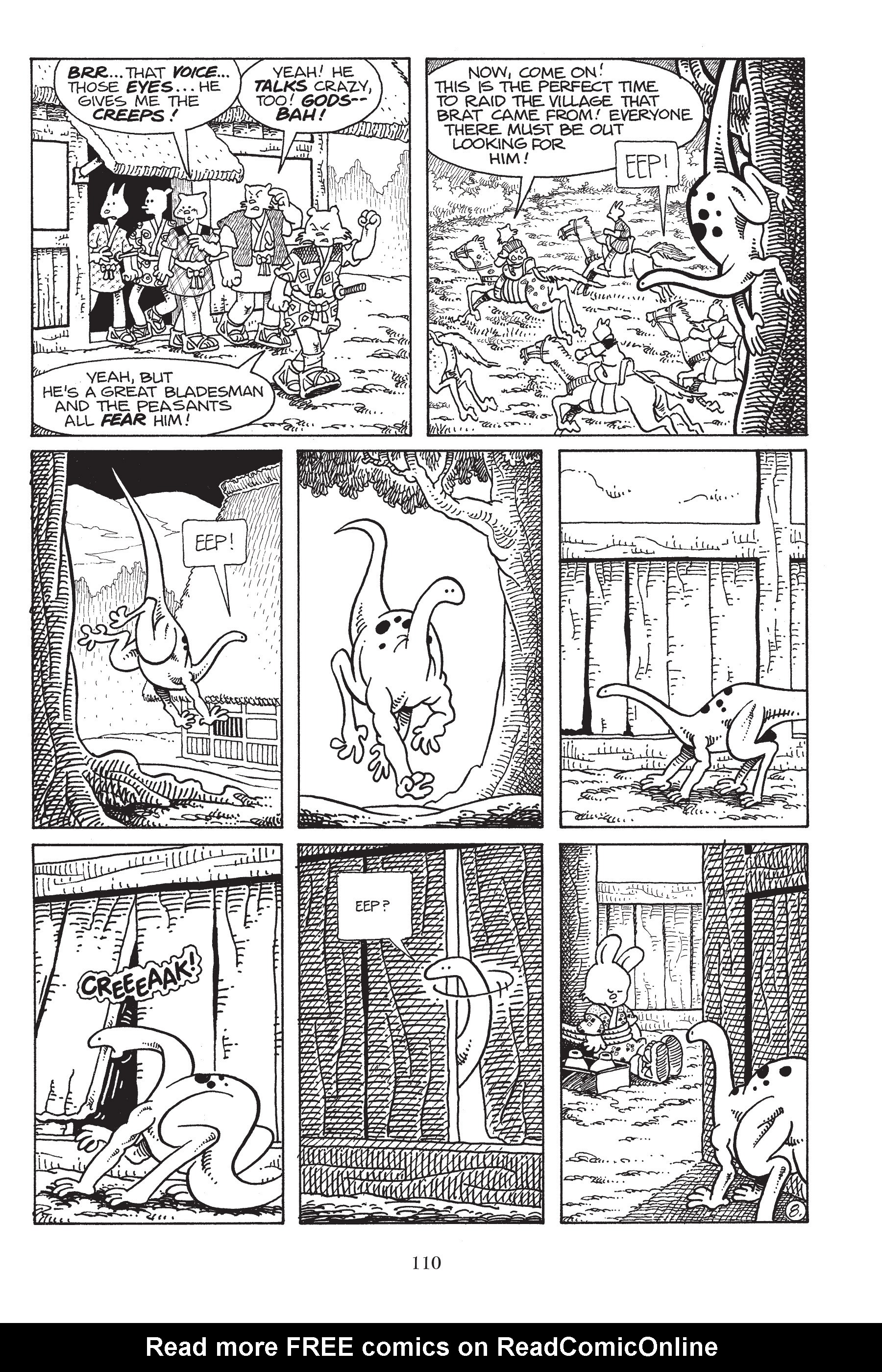 Read online Usagi Yojimbo (1987) comic -  Issue # _TPB 6 - 109