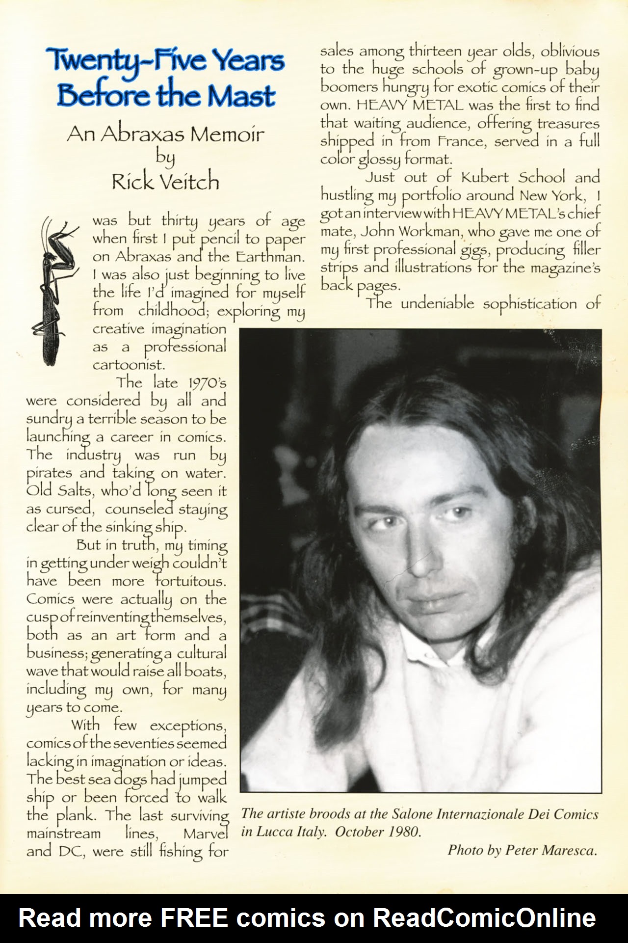 Read online Abraxas and the EarthMan comic -  Issue # TPB - 85