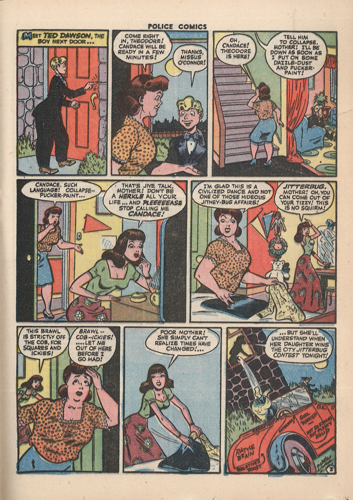 Read online Police Comics comic -  Issue #37 - 31