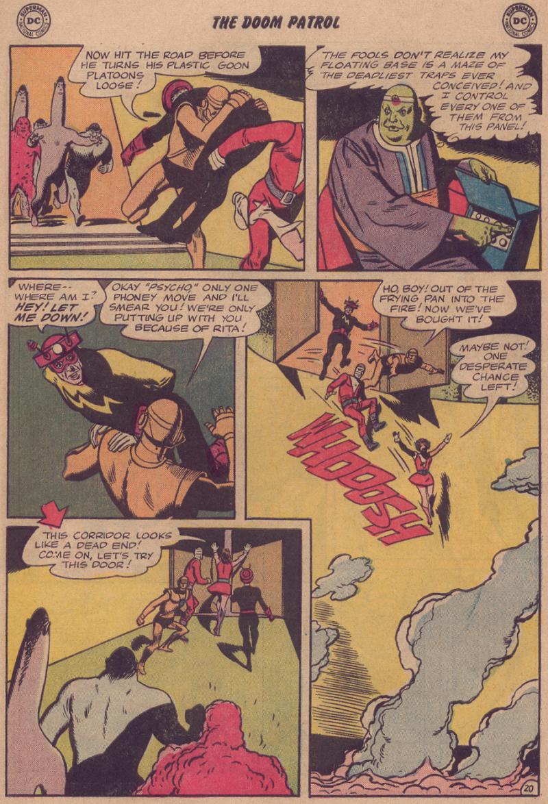 Read online Doom Patrol (1964) comic -  Issue #91 - 22
