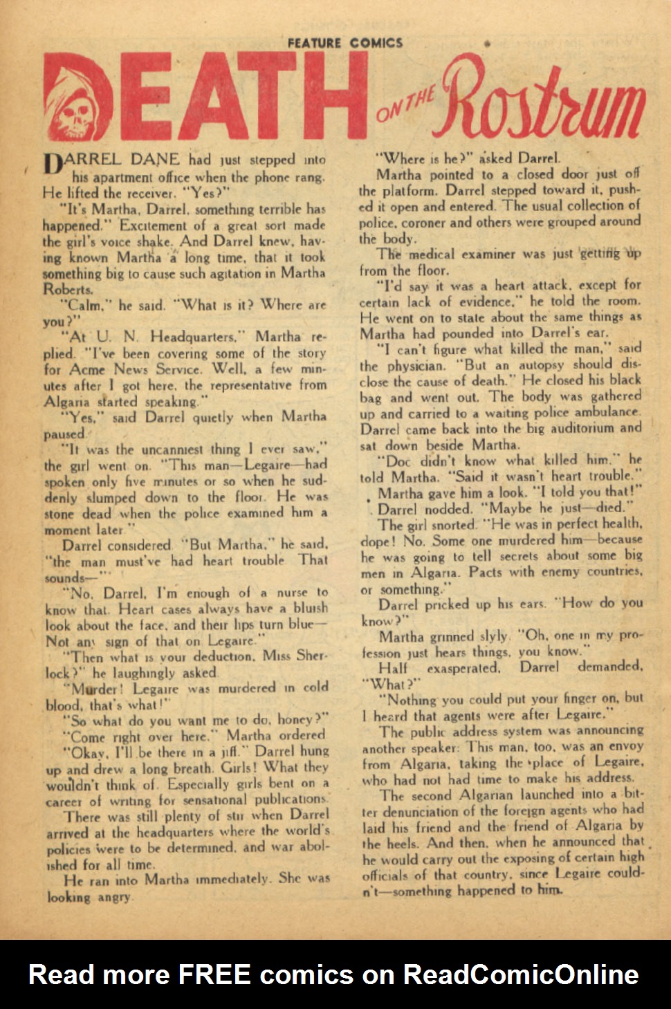 Read online Feature Comics comic -  Issue #116 - 36