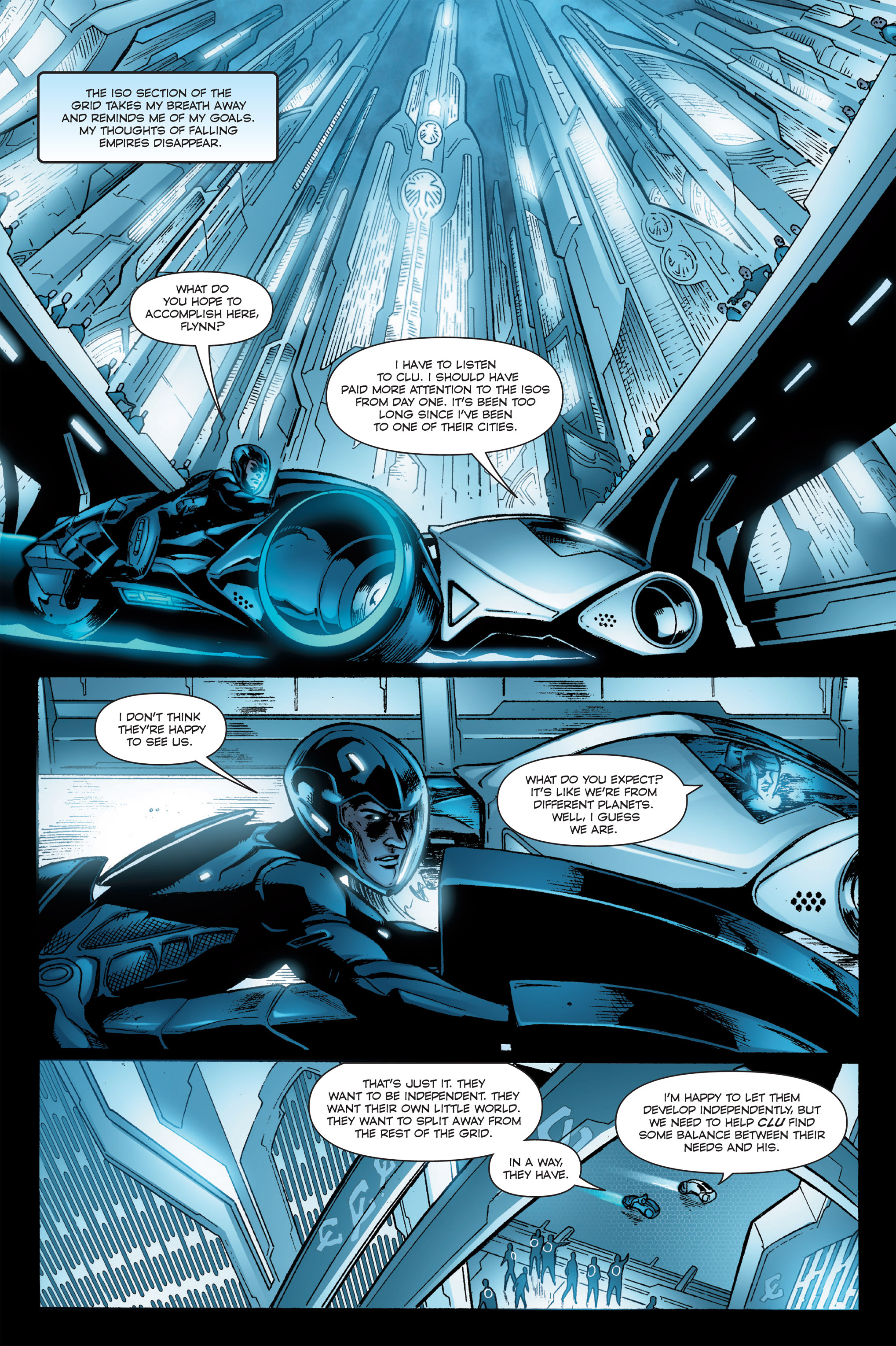 Read online TRON: Betrayal comic -  Issue # TPB - 71