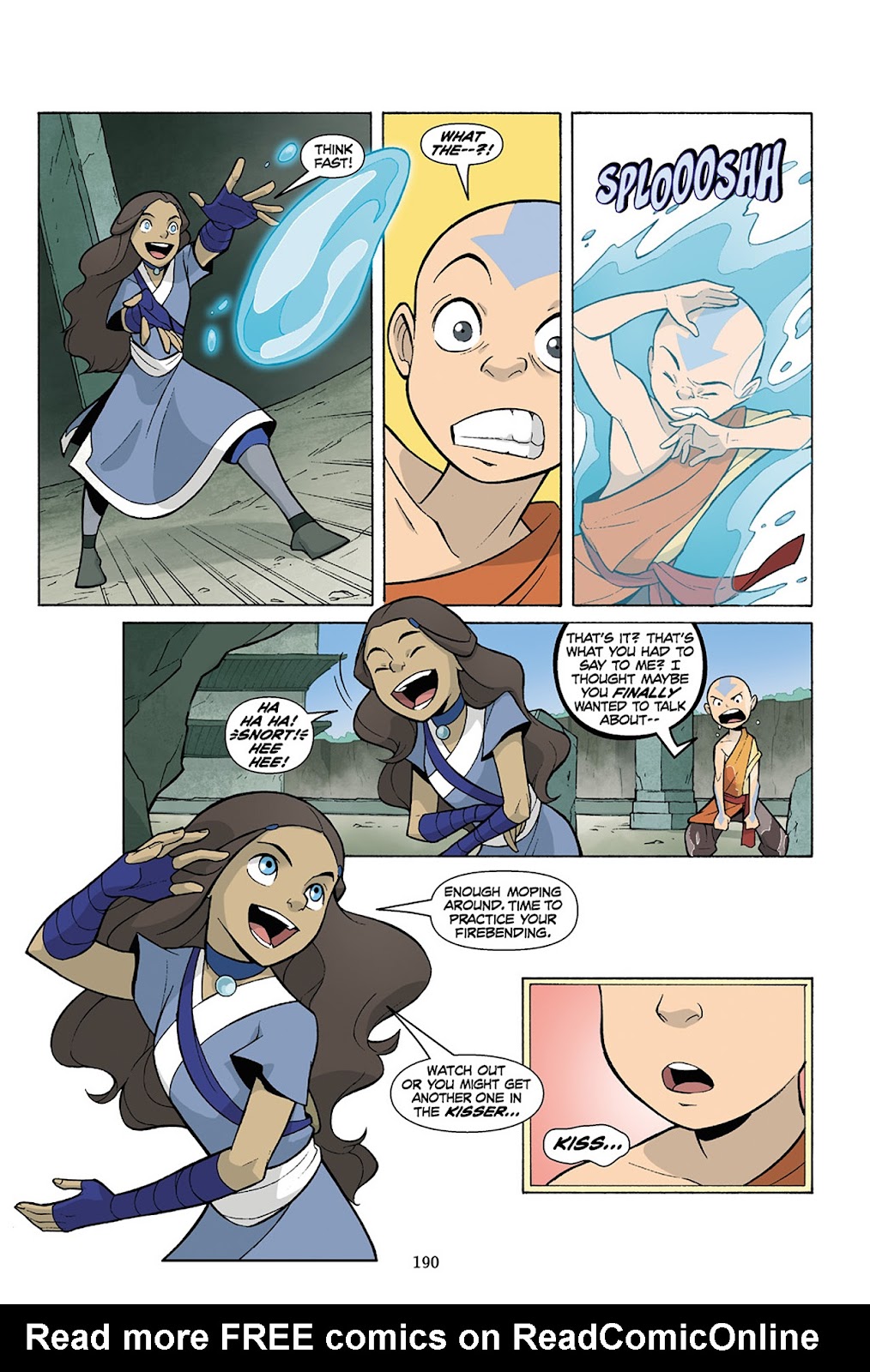 Nickelodeon Avatar: The Last Airbender - The Lost Adventures issue Full - Page 191
