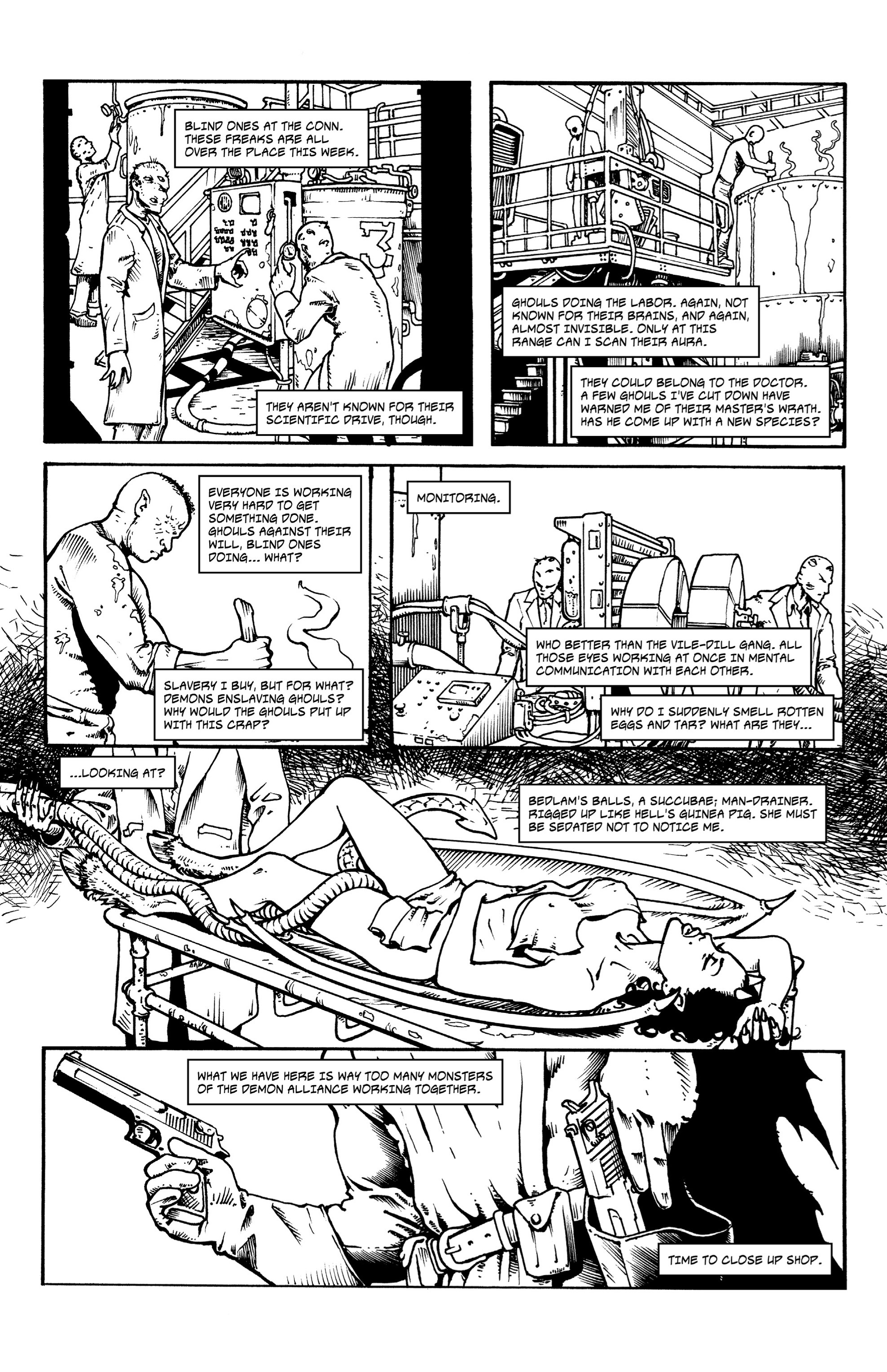 Read online Lucifer Fawkes: Blood Flow comic -  Issue # Full - 14