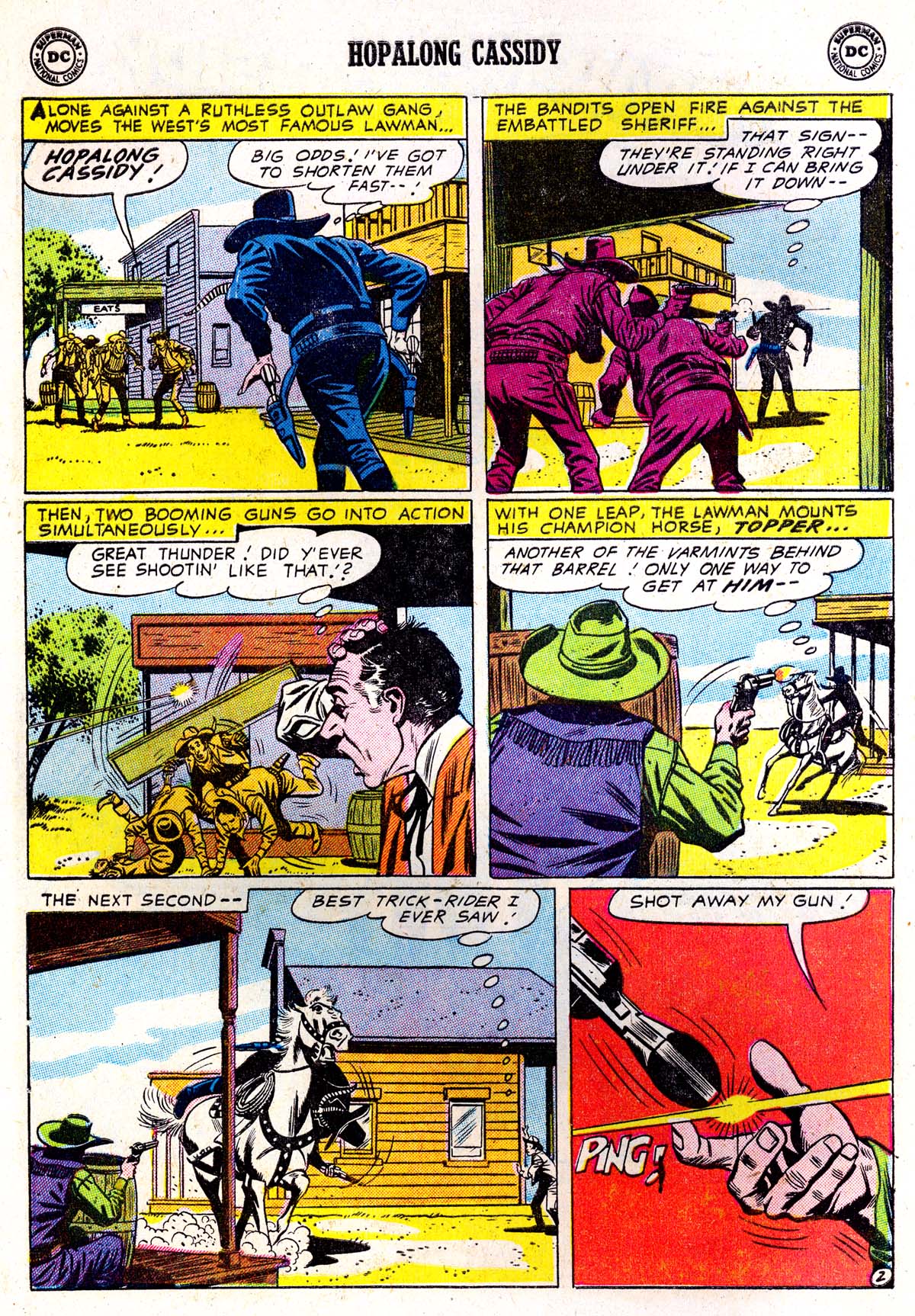 Read online Hopalong Cassidy comic -  Issue #119 - 4