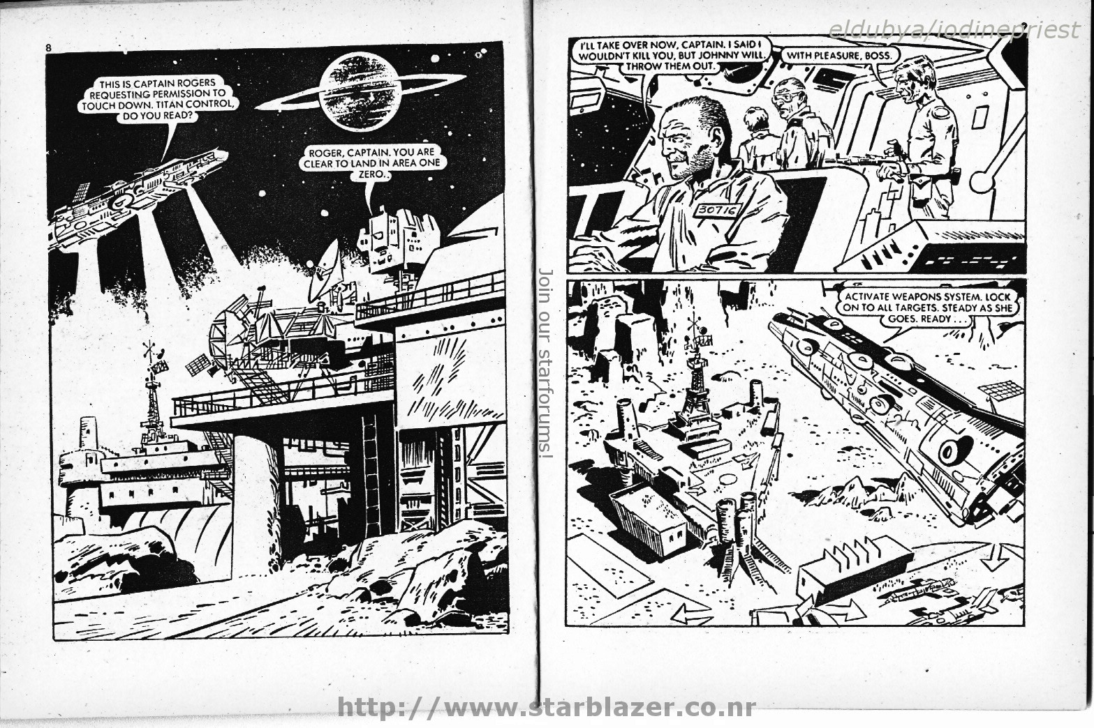 Read online Starblazer comic -  Issue #68 - 6