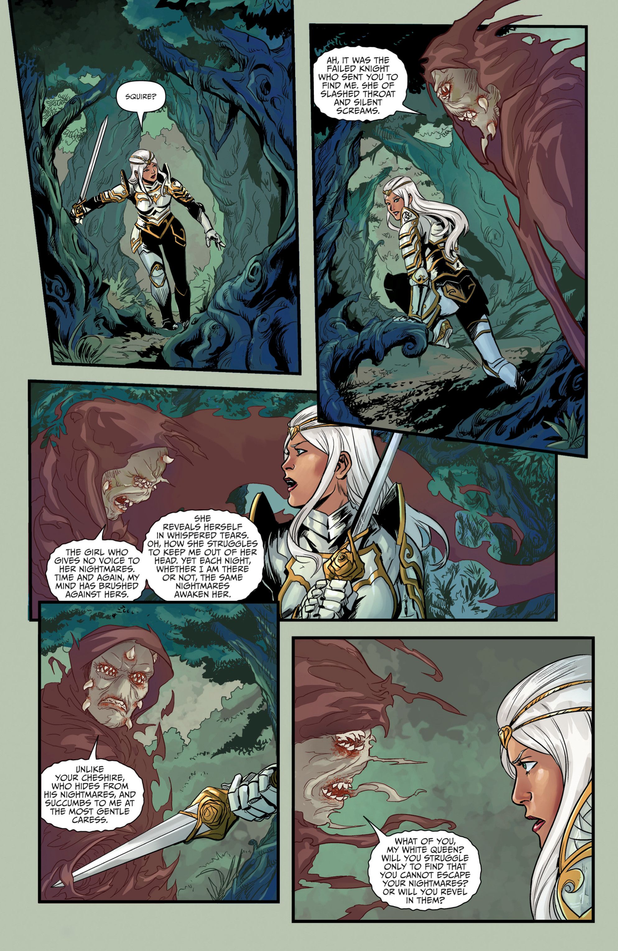 Read online Grimm Fairy Tales presents Wonderland comic -  Issue #36 - 12