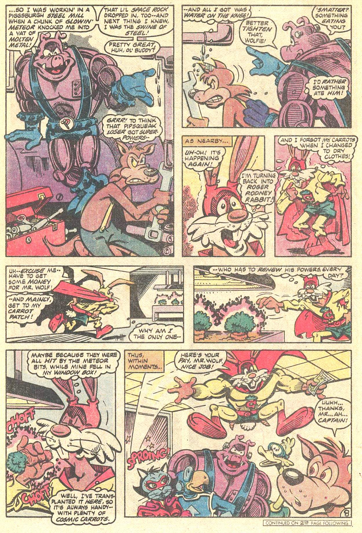 Read online Captain Carrot and His Amazing Zoo Crew! comic -  Issue #10 - 9