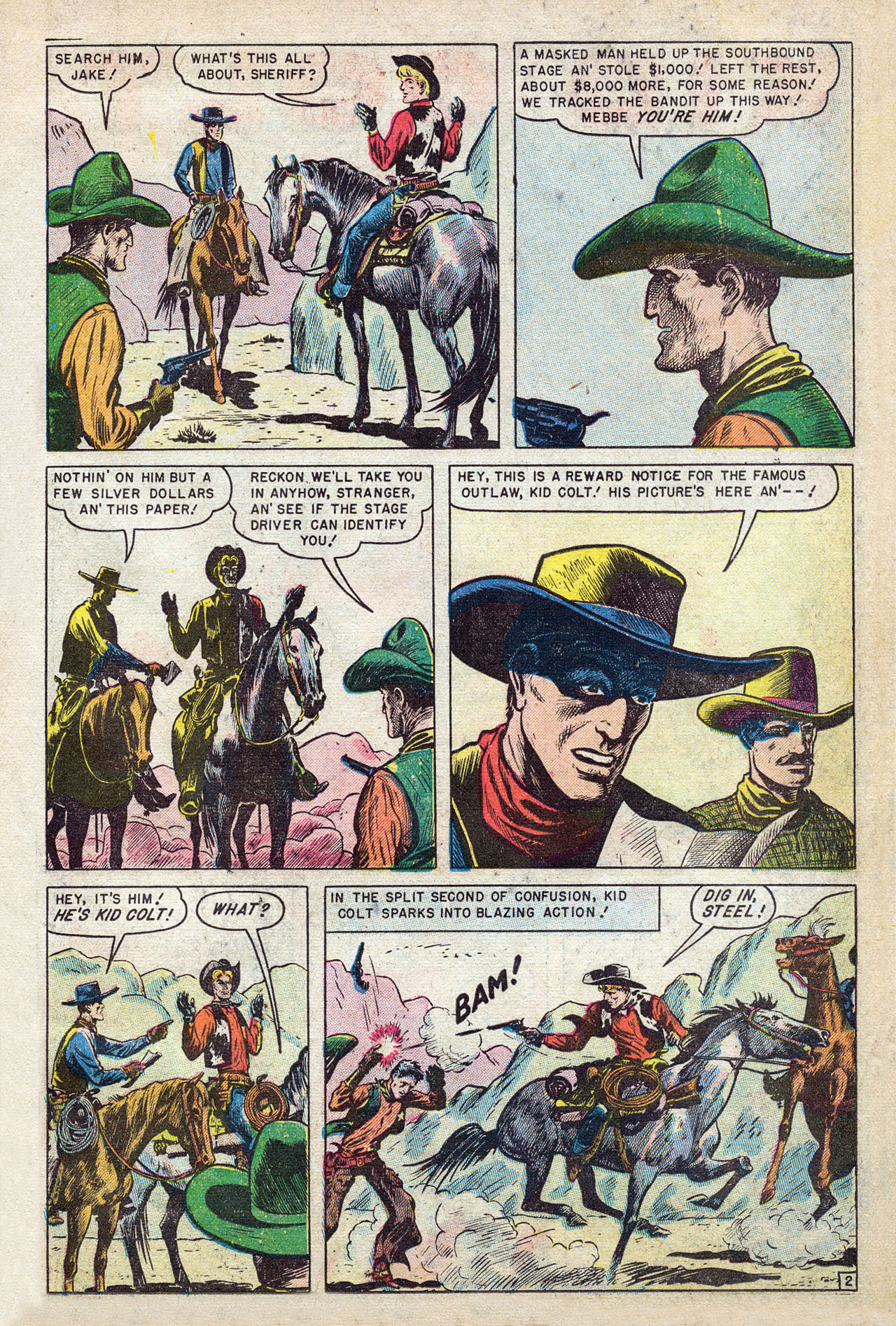 Read online All Western Winners comic -  Issue #4 - 15
