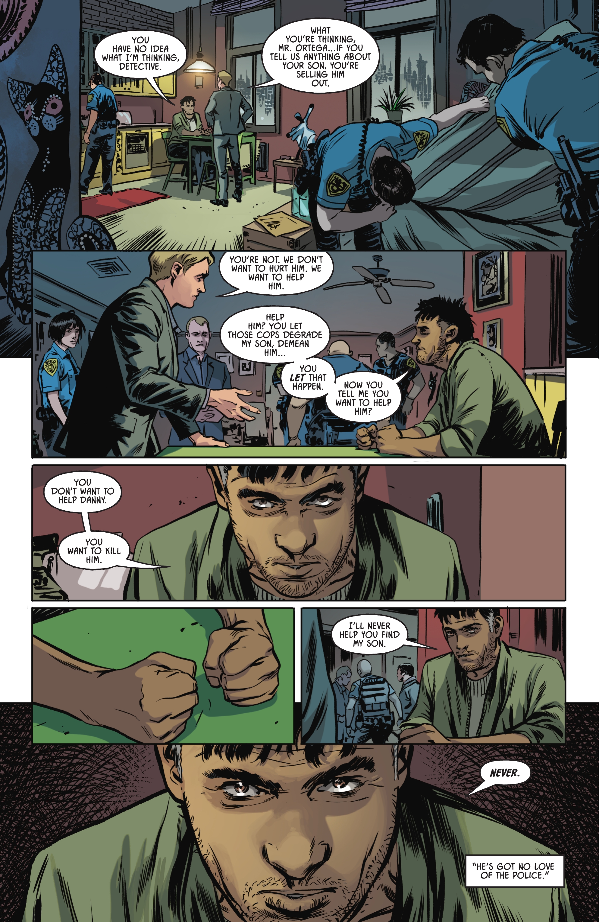 Read online GCPD: The Blue Wall comic -  Issue #5 - 7