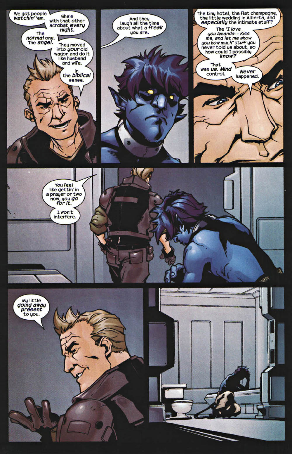 Read online X-Men 2 Movie Prequel: Nightcrawler comic -  Issue # Full - 42
