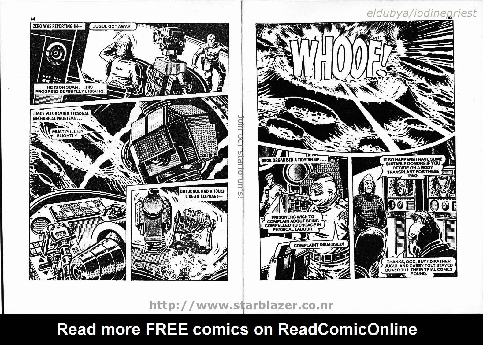 Read online Starblazer comic -  Issue #217 - 34