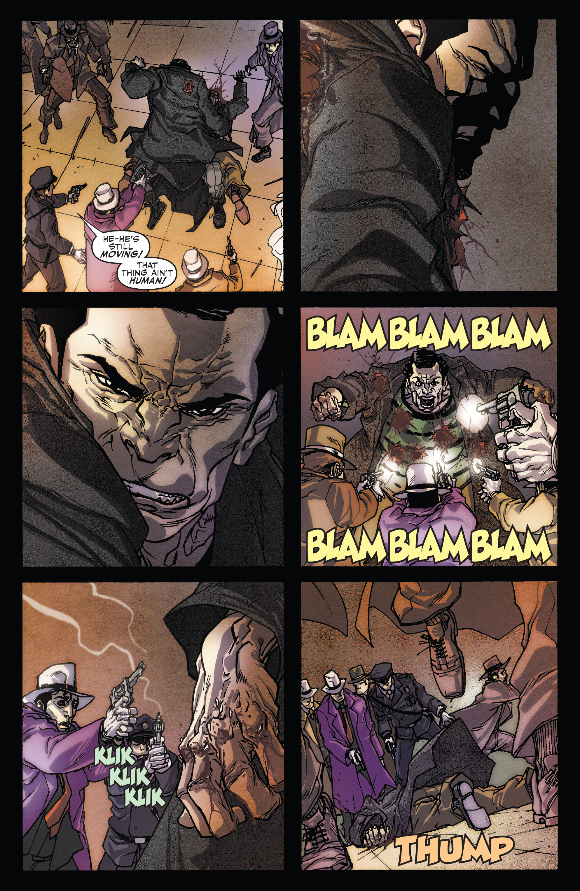 Read online SpiderMan Noir Eyes Without A Face comic Issue 3