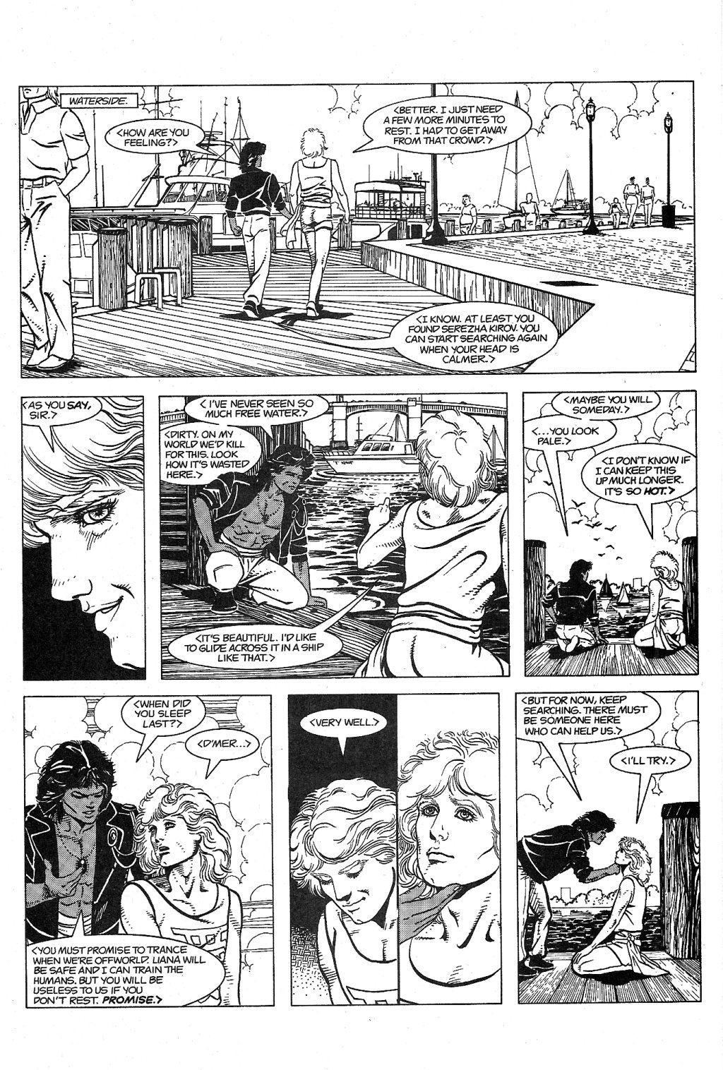 Read online A Distant Soil comic -  Issue #8 - 9