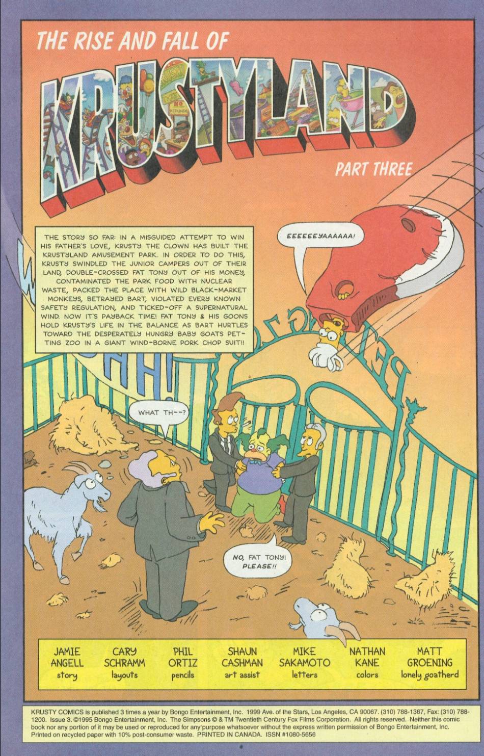 Read online Krusty Comics comic -  Issue #3 - 2