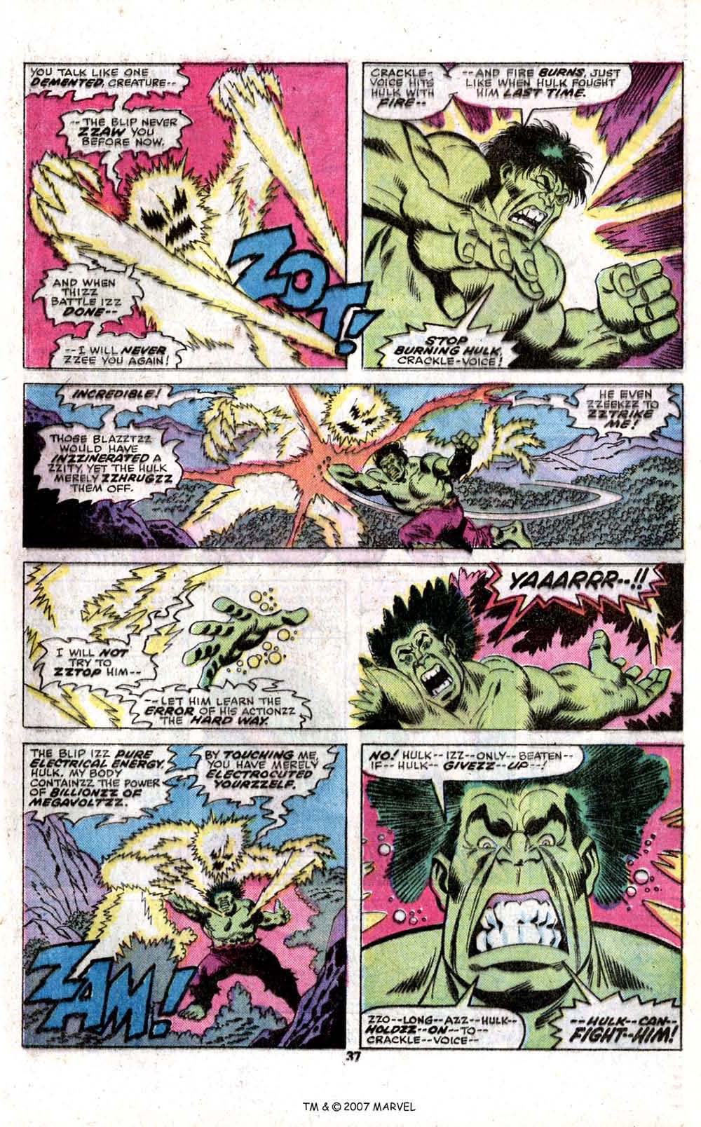 Read online The Incredible Hulk Annual comic -  Issue #5 - 39