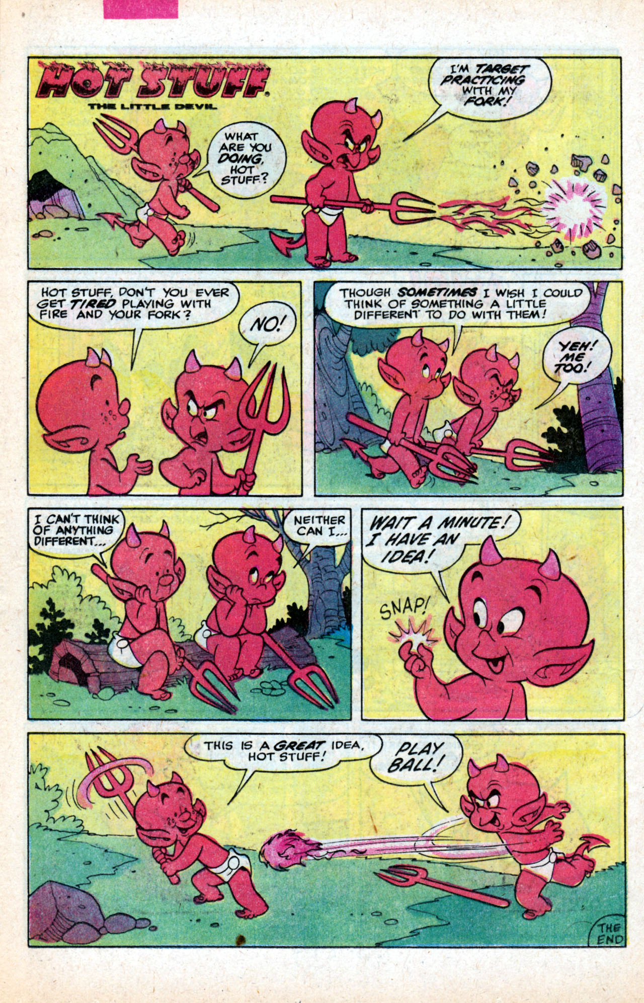 Read online Hot Stuff, the Little Devil comic -  Issue #162 - 26