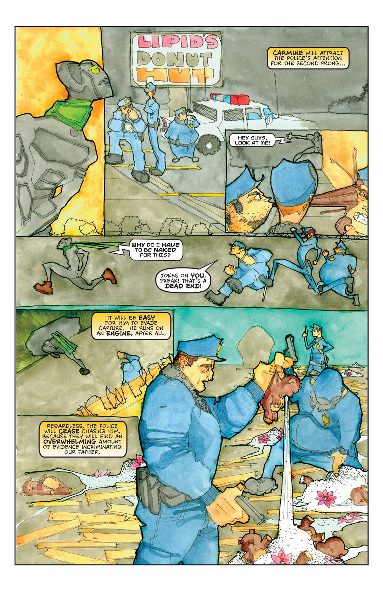 Read online Hybrid Bastards! comic -  Issue #2 - 6