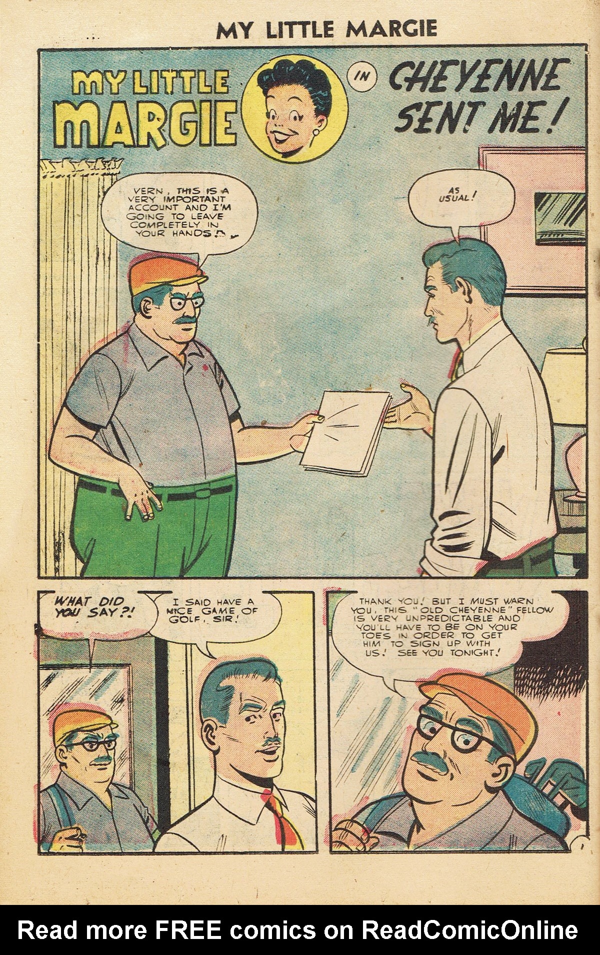 Read online My Little Margie (1954) comic -  Issue #20 - 81