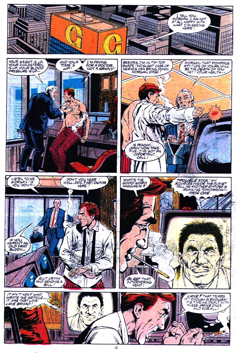 Read online Adventures of Superman (1987) comic -  Issue #456 - 4