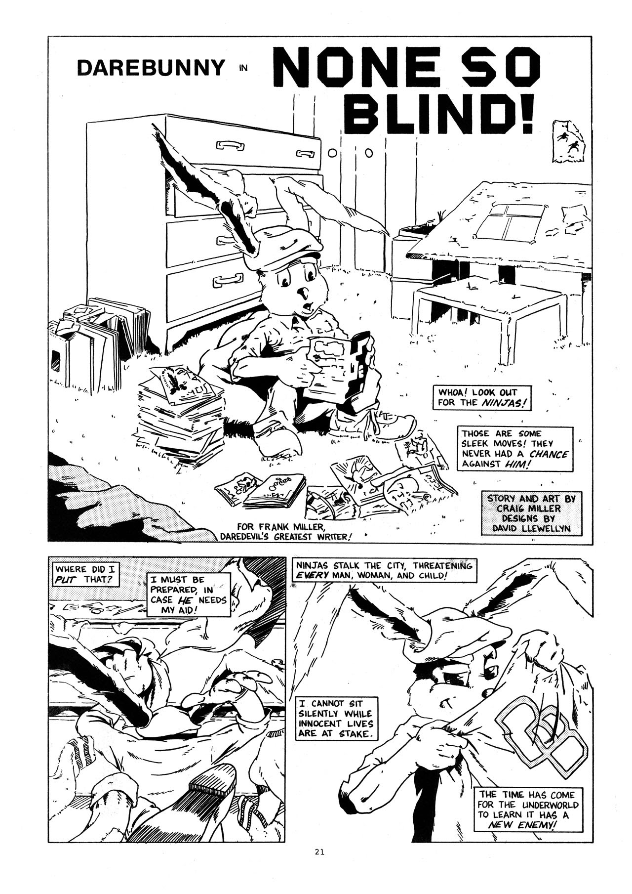 Read online Renegade Rabbit comic -  Issue #1 - 23