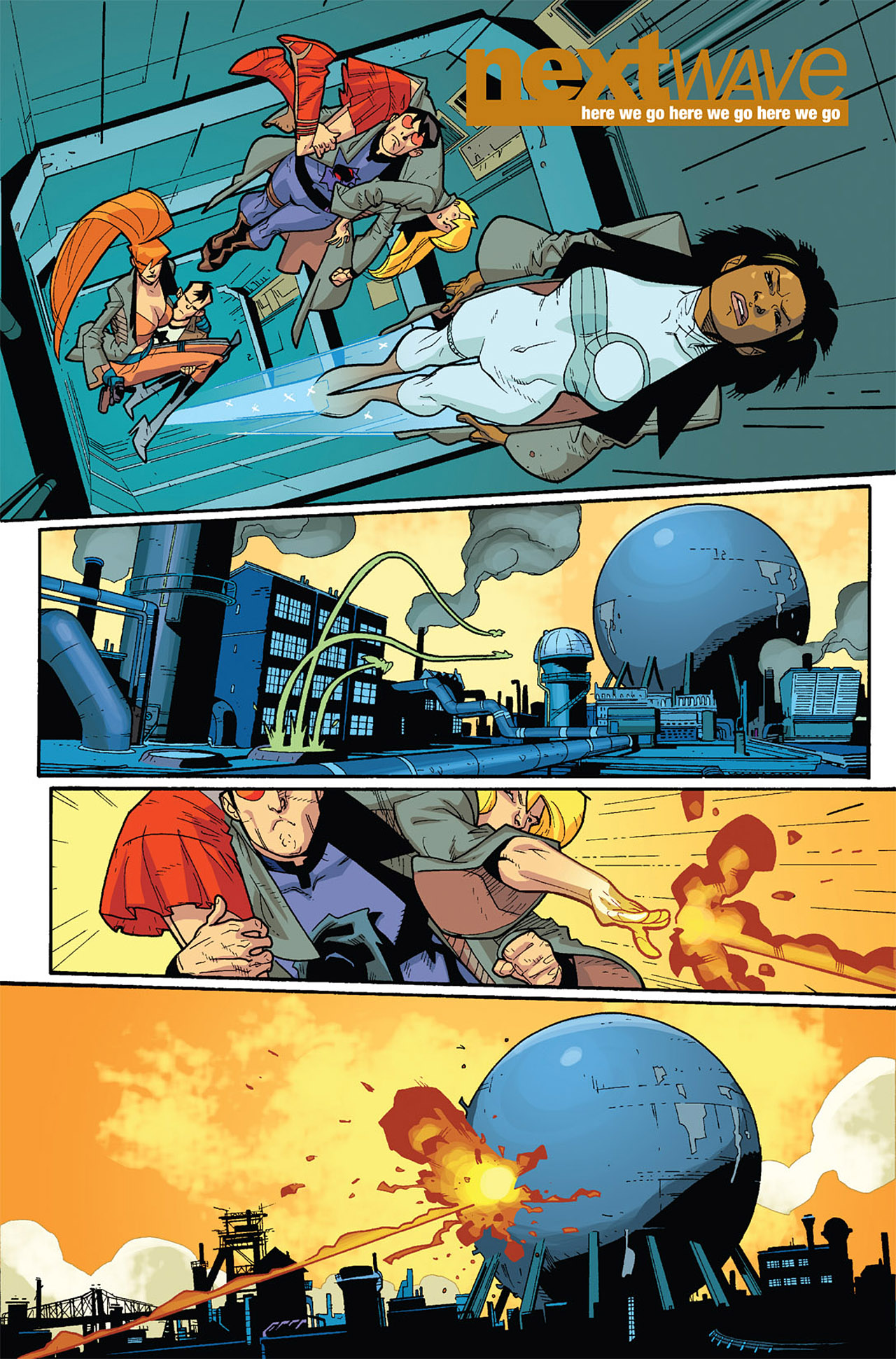 Read online Nextwave: Agents Of H.A.T.E. comic -  Issue #12 - 10