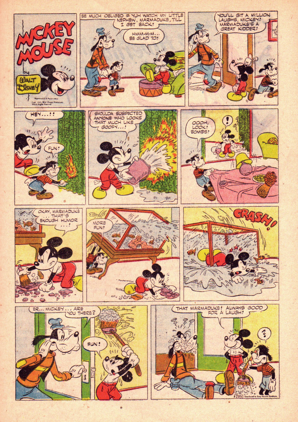 Read online Walt Disney's Comics and Stories comic -  Issue #114 - 33